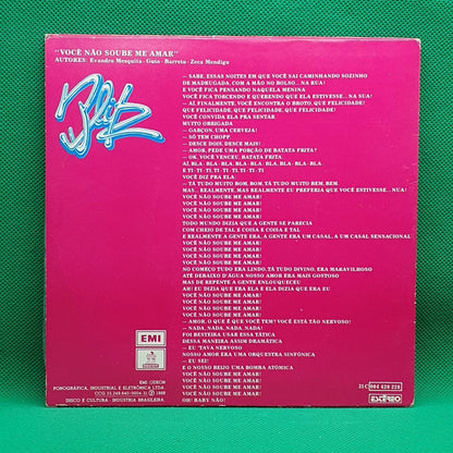 Blitz ‎– Você Não Soube Me Amar - Vinyl Store Online