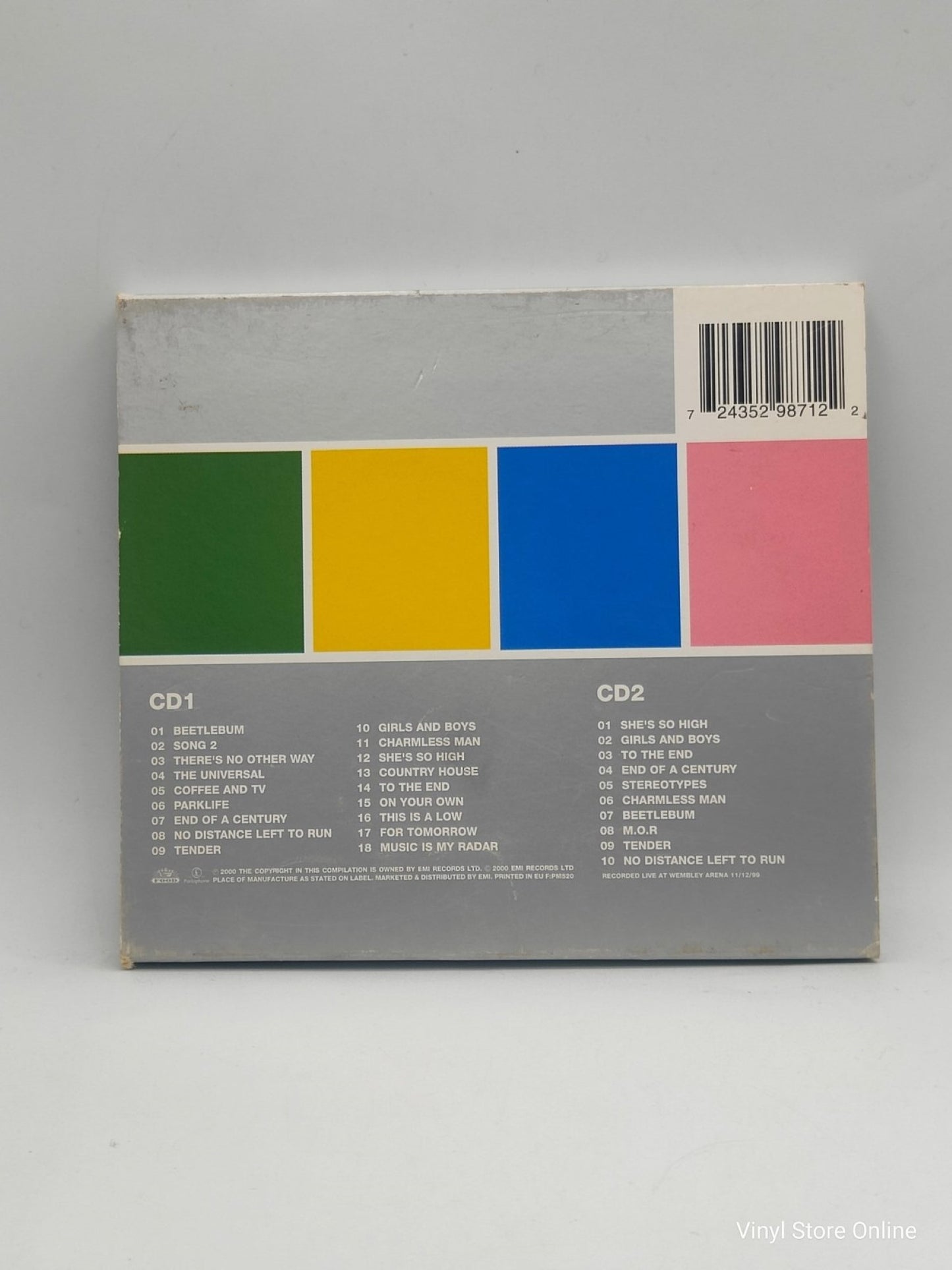 Blur ‎– The Best Of - Vinyl Store Online