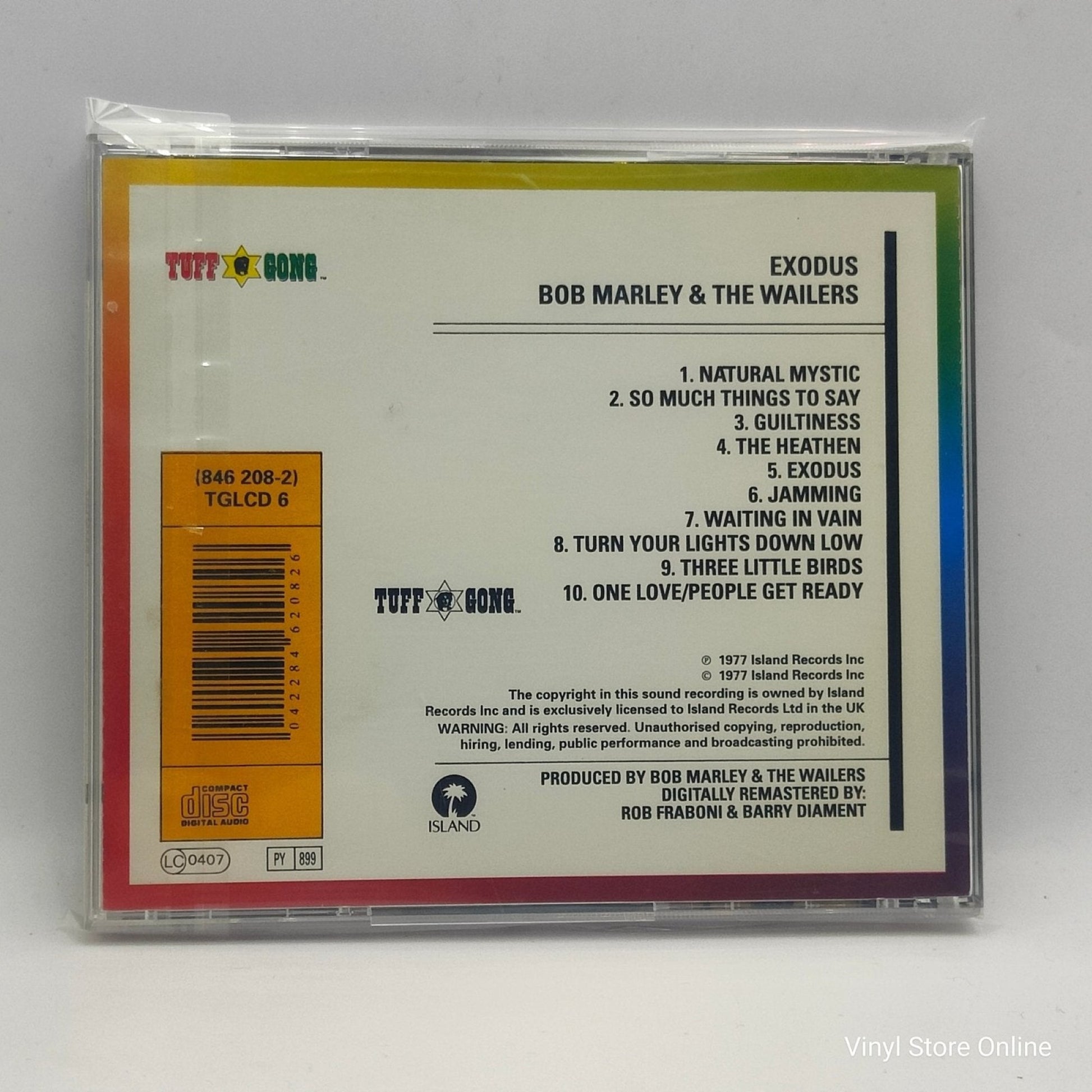 Bob Marley & The Wailers ‎– Exodus - Vinyl Store Online