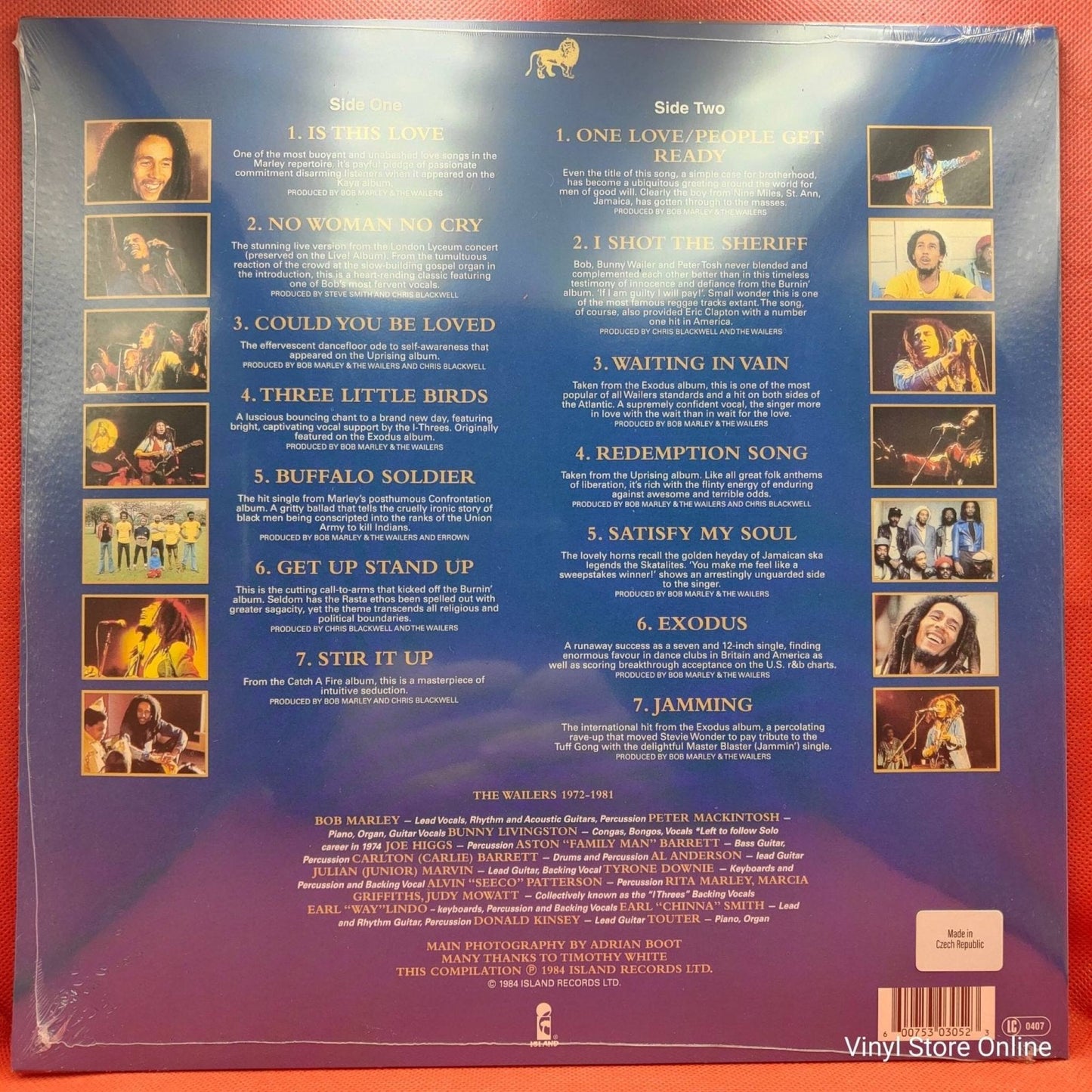 Bob Marley & The Wailers – Legend - The Best Of Bob Marley And The Wailers - Vinyl Store Online