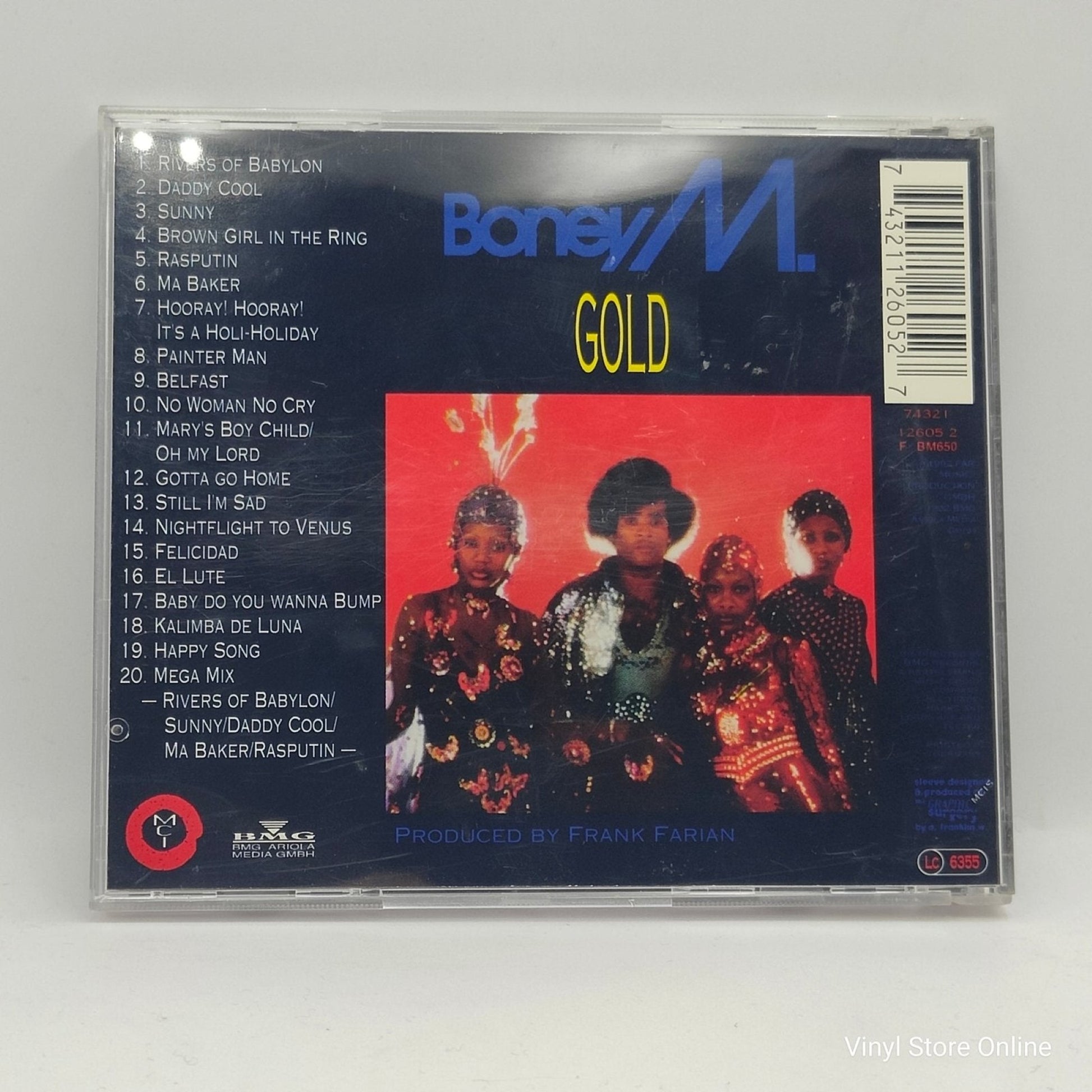 Boney M. ‎– Gold - 20 Super Hits - Vinyl Store Online