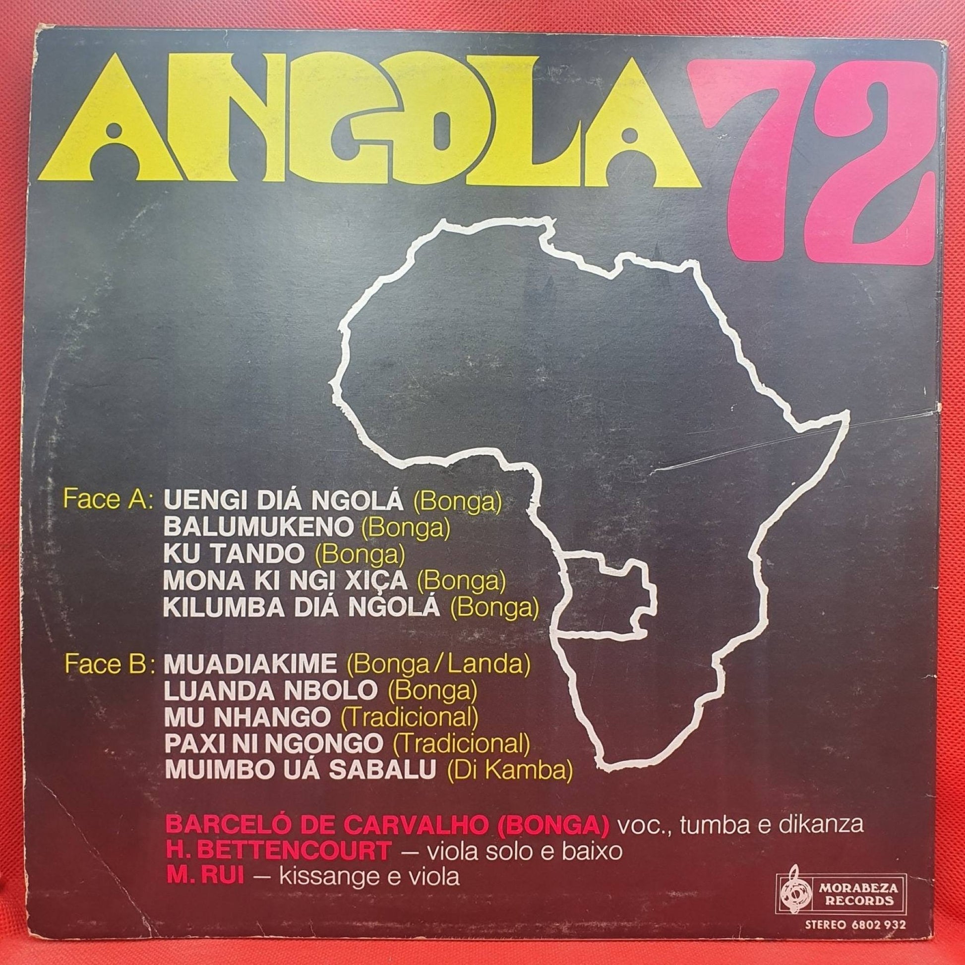 Bonga ‎– Angola 72 - Vinyl Store Online