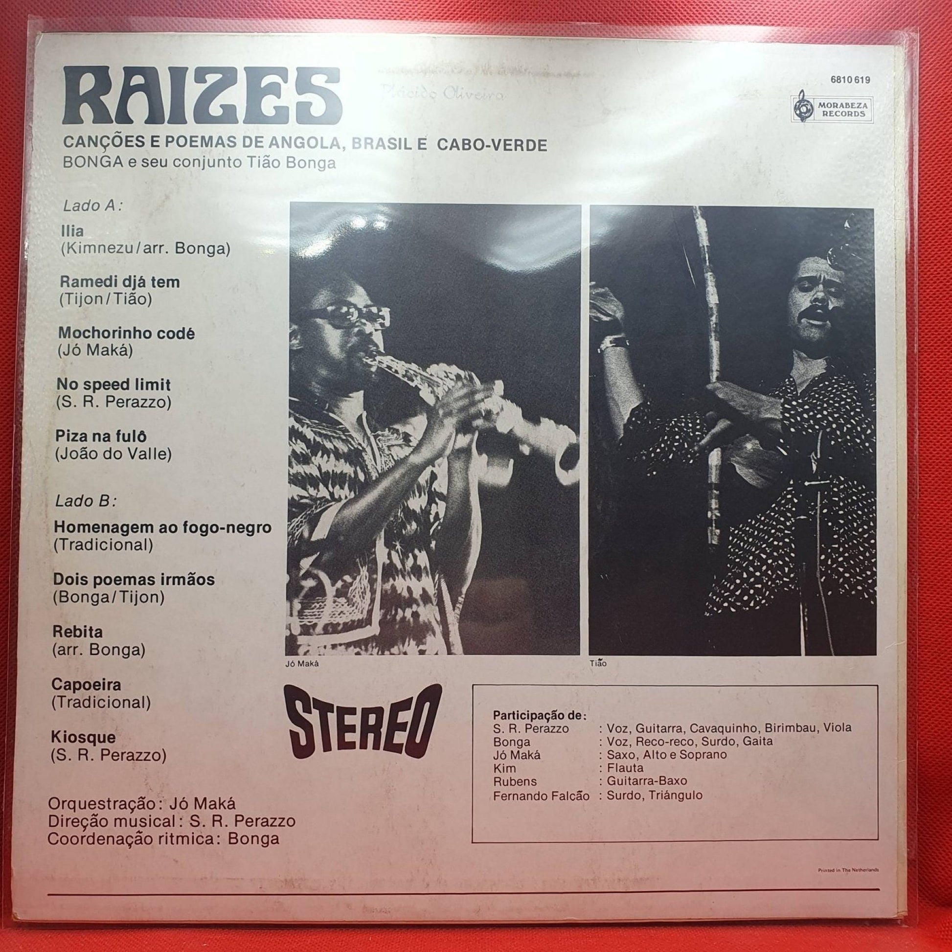 Bonga ‎– Raizes - Vinyl Store Online