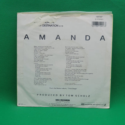 Boston ‎– Amanda - Vinyl Store Online