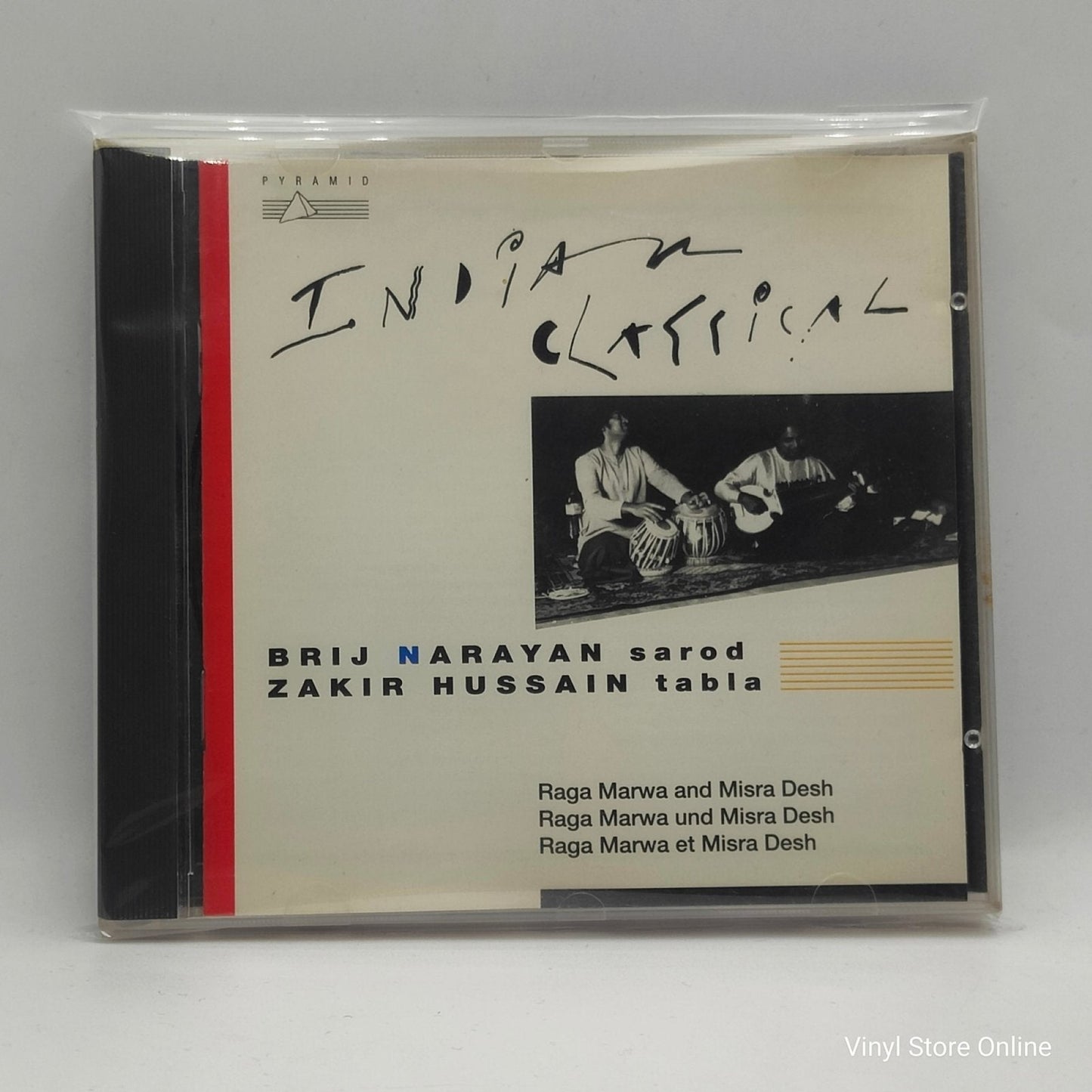 Brij Narayan, Zakir Hussain ‎– Raga Marwa & Misra Desh - Vinyl Store Online