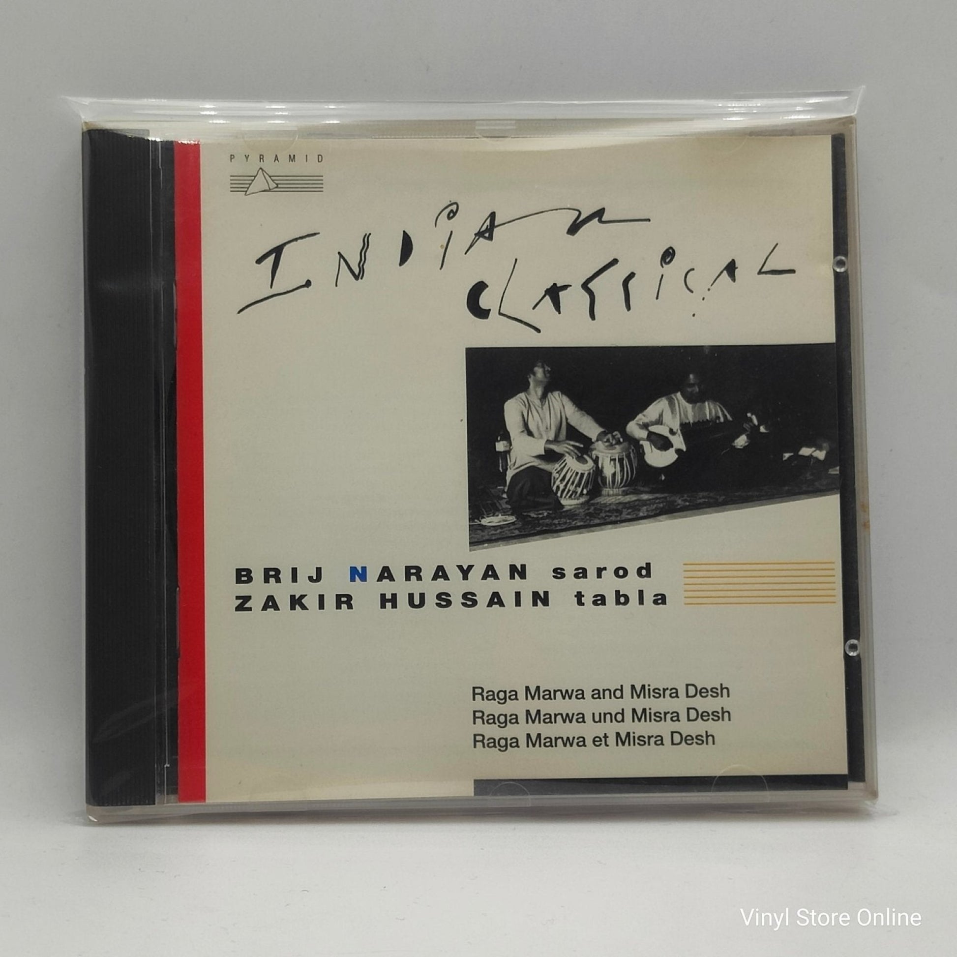 Brij Narayan, Zakir Hussain ‎– Raga Marwa & Misra Desh - Vinyl Store Online