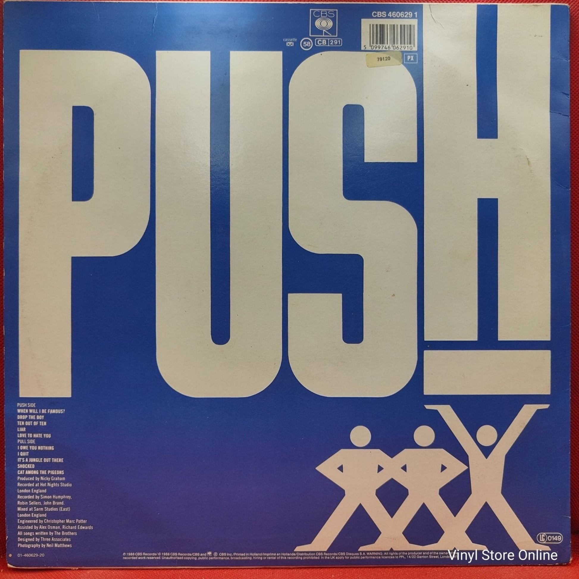 Bros ‎– Push - Vinyl Store Online