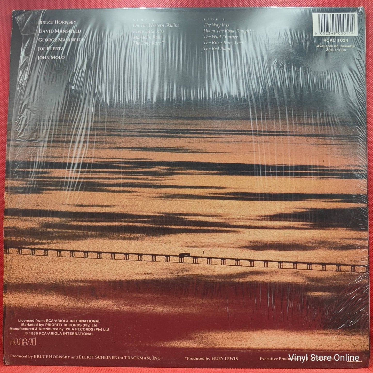Bruce Hornsby And The Range ‎– The Way It Is - Vinyl Store Online