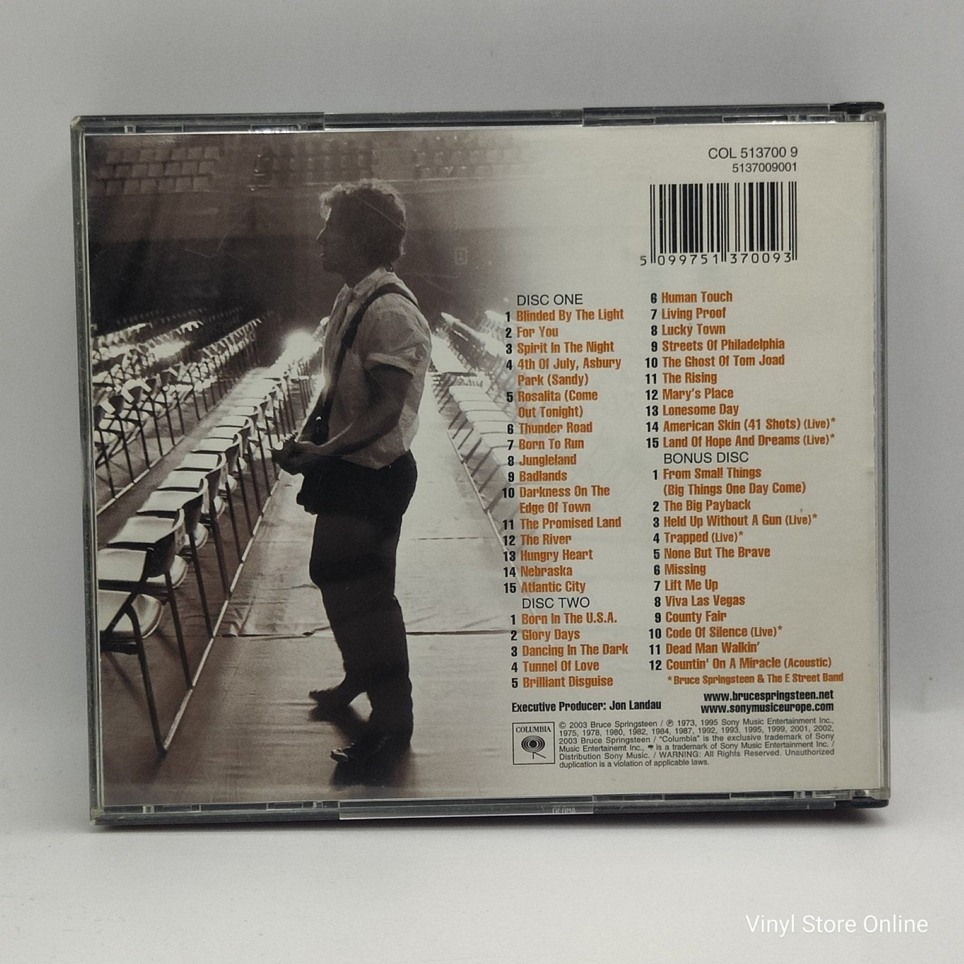 Bruce Springsteen ‎– The Essential Bruce Springsteen - Vinyl Store Online