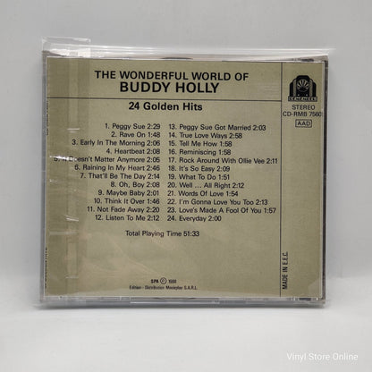Buddy Holly ‎– The Wonderful World Of Buddy Holly - Vinyl Store Online
