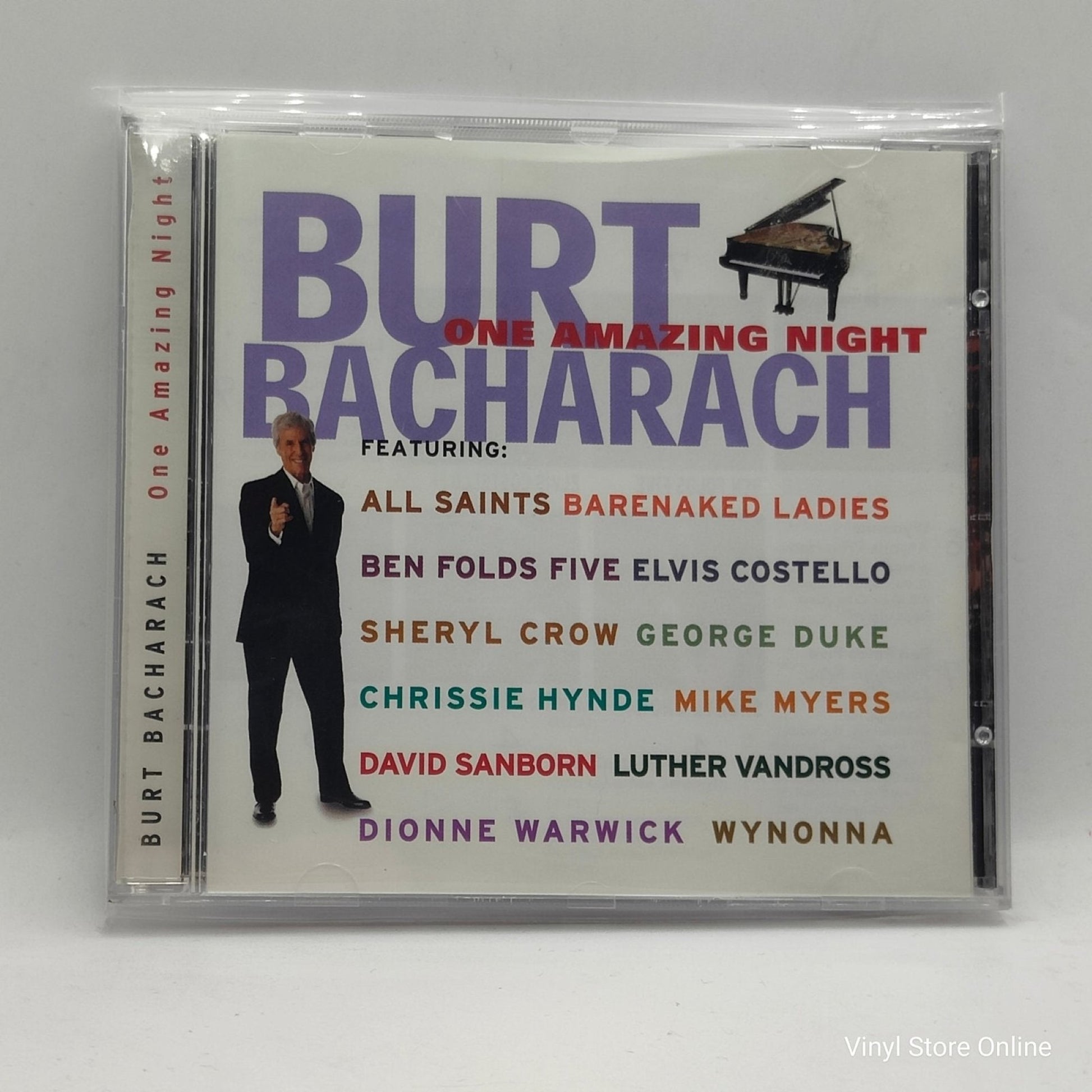 Burt Bacharach ‎– One Amazing Night - Vinyl Store Online