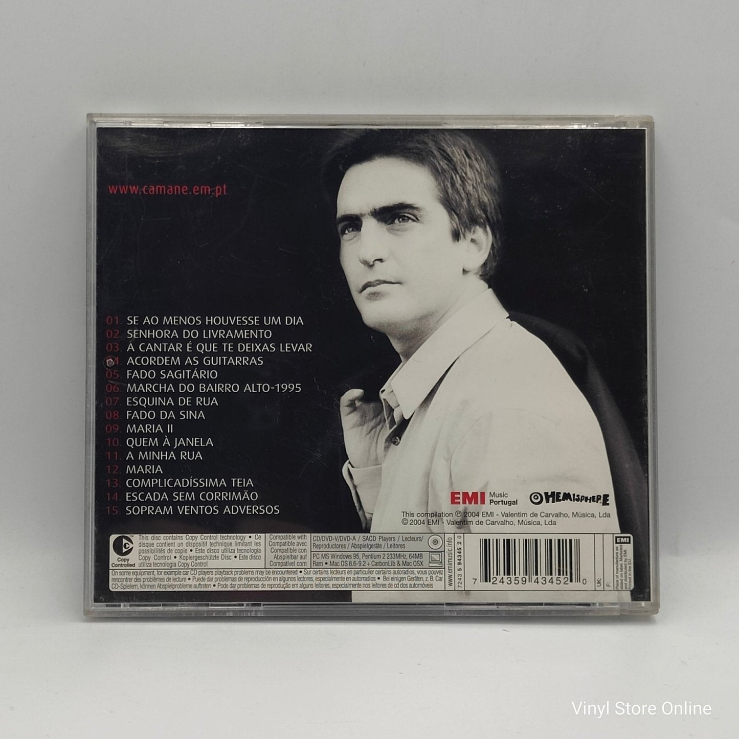 Camané ‎– The Art Of Camané - The Prince Of Fado - Vinyl Store Online