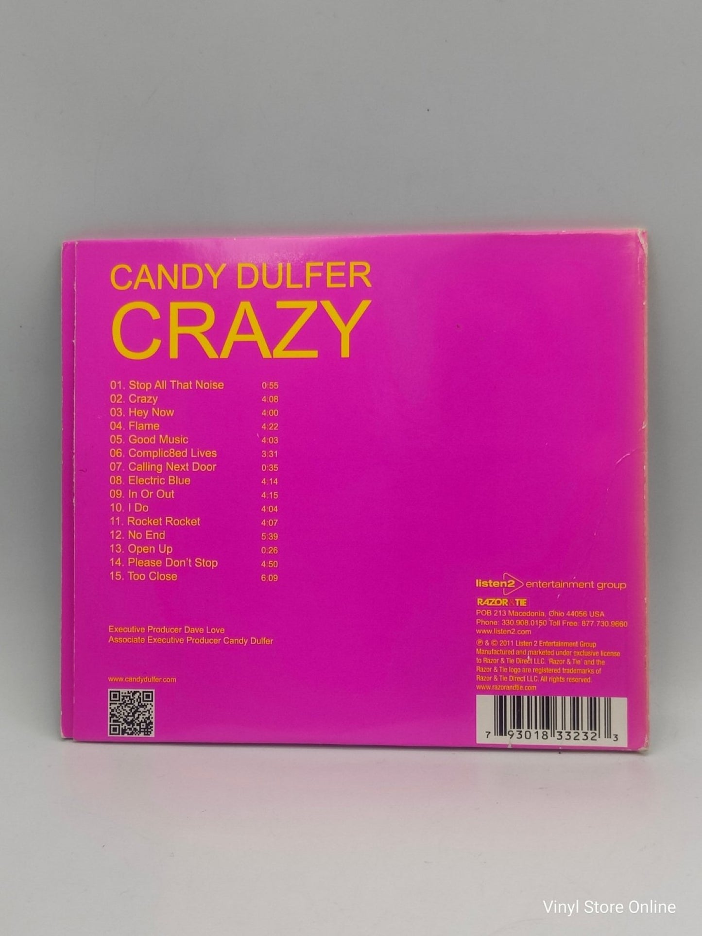 Candy Dulfer ‎– Crazy - Vinyl Store Online