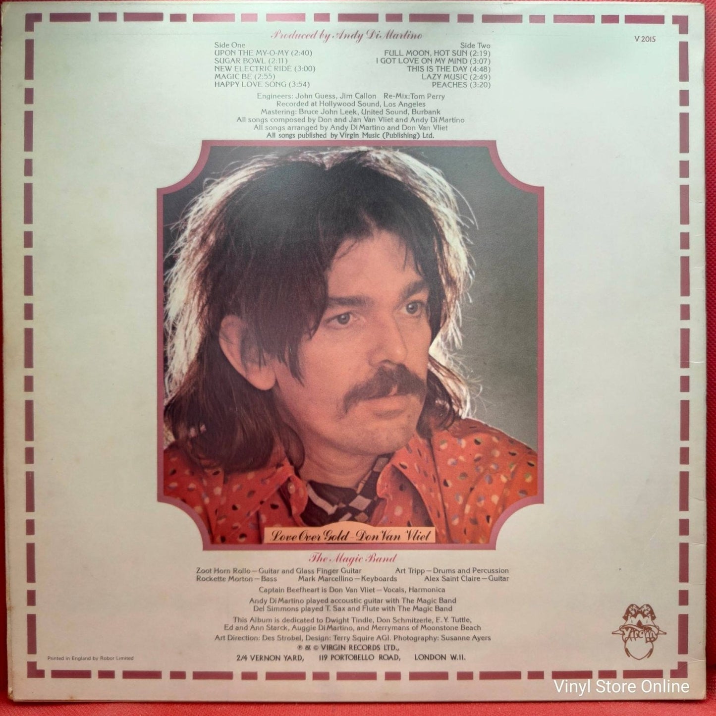Captain Beefheart And The Magic Band ‎– Unconditionally Guaranteed - Vinyl Store Online