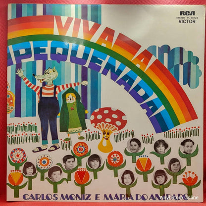 Carlos Alberto Moniz E Maria Do Amparo ‎– Viva A Pequenada - Vinyl Store Online