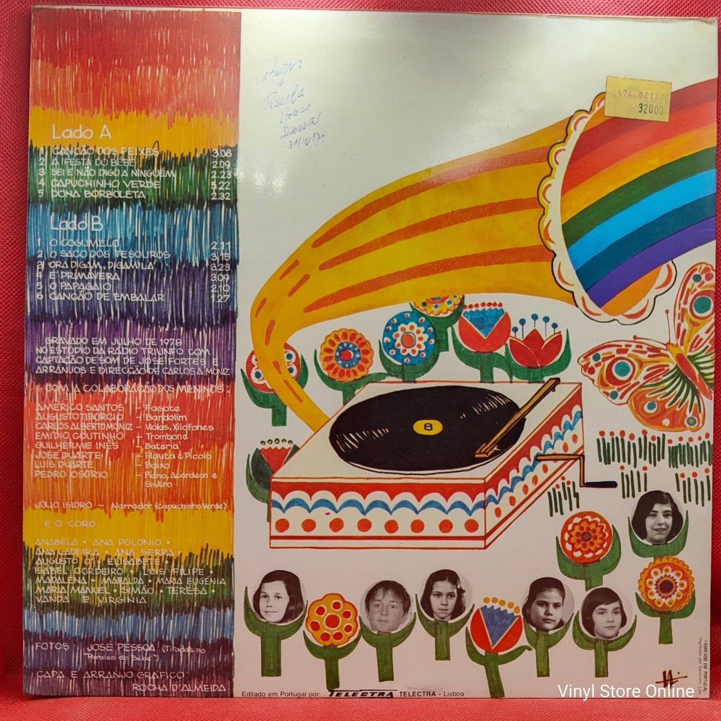 Carlos Alberto Moniz E Maria Do Amparo ‎– Viva A Pequenada - Vinyl Store Online