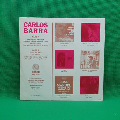Carlos Barra ‎– Tempos De Criança - Vinyl Store Online