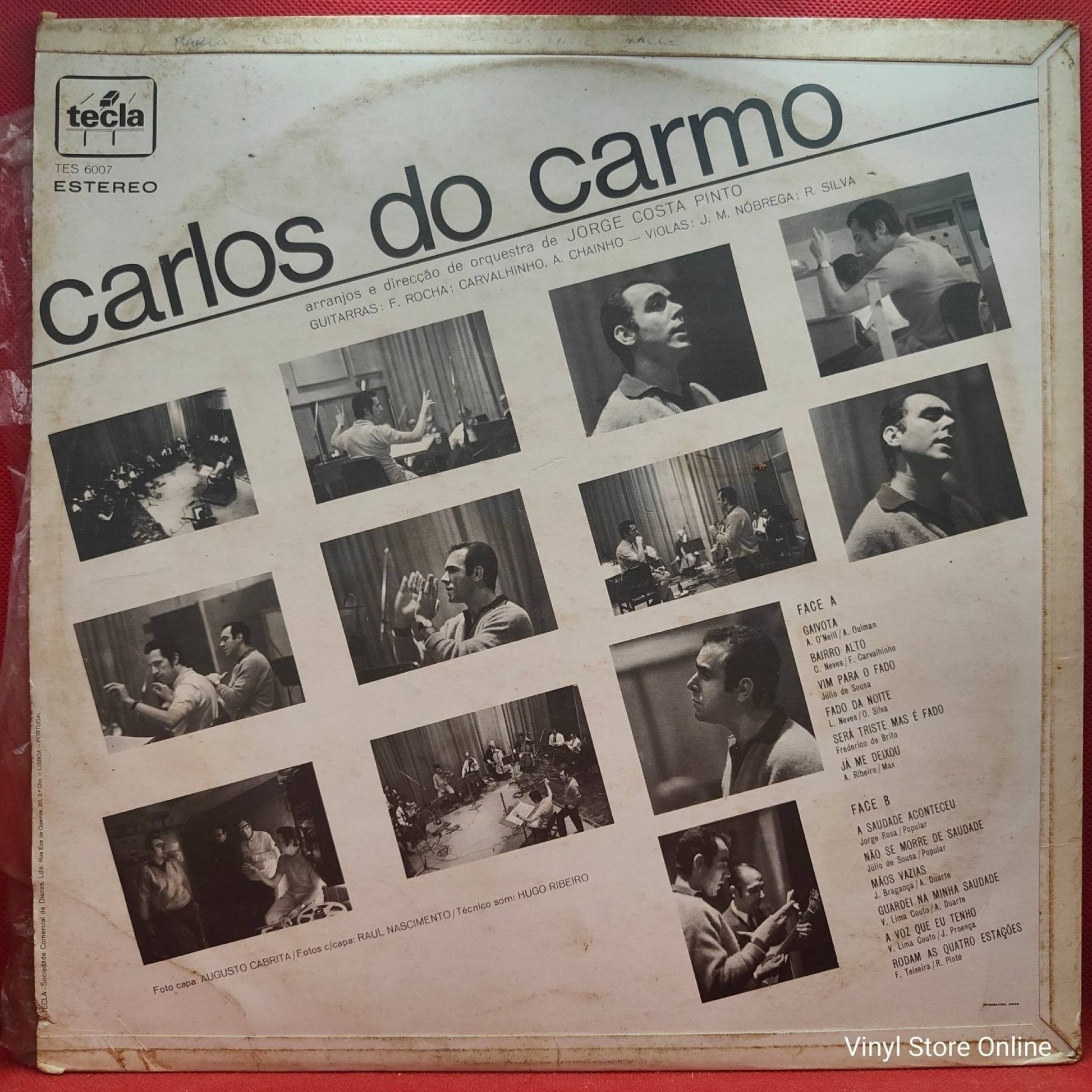 Carlos Do Carmo ‎– Carlos Do Carmo - Vinyl Store Online