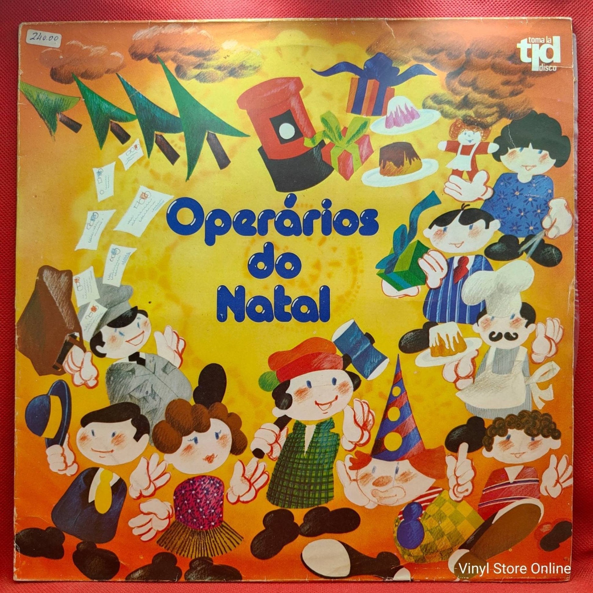 Carlos Mendes, Fernando Tordo, Paulo De Carvalho ‎– Operários Do Natal - Vinyl Store Online