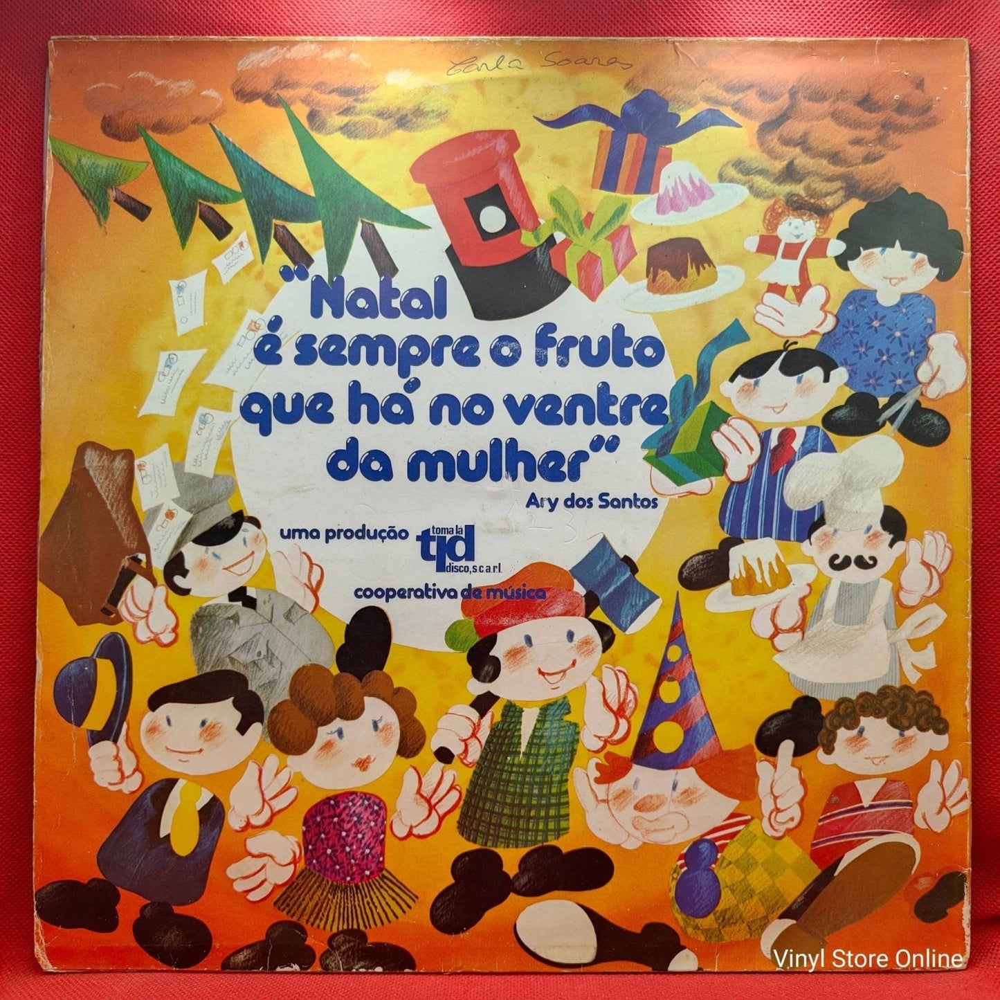 Carlos Mendes, Fernando Tordo, Paulo De Carvalho ‎– Operários Do Natal - Vinyl Store Online