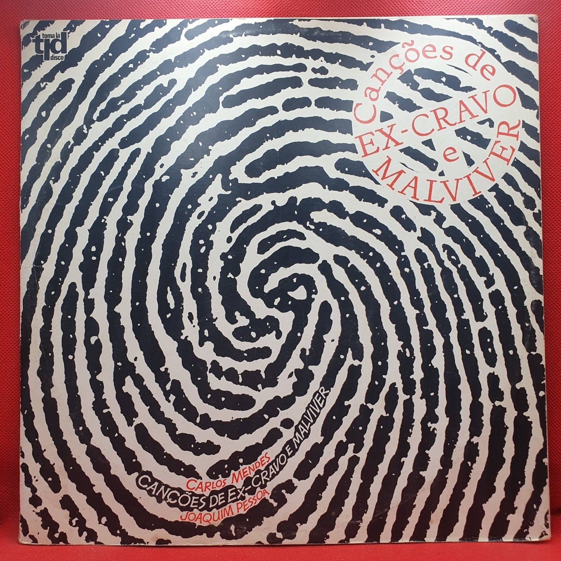 Carlos Mendes, Joaquim Pessoa ‎– Canções De Ex - Cravo E Malviver - Vinyl Store Online