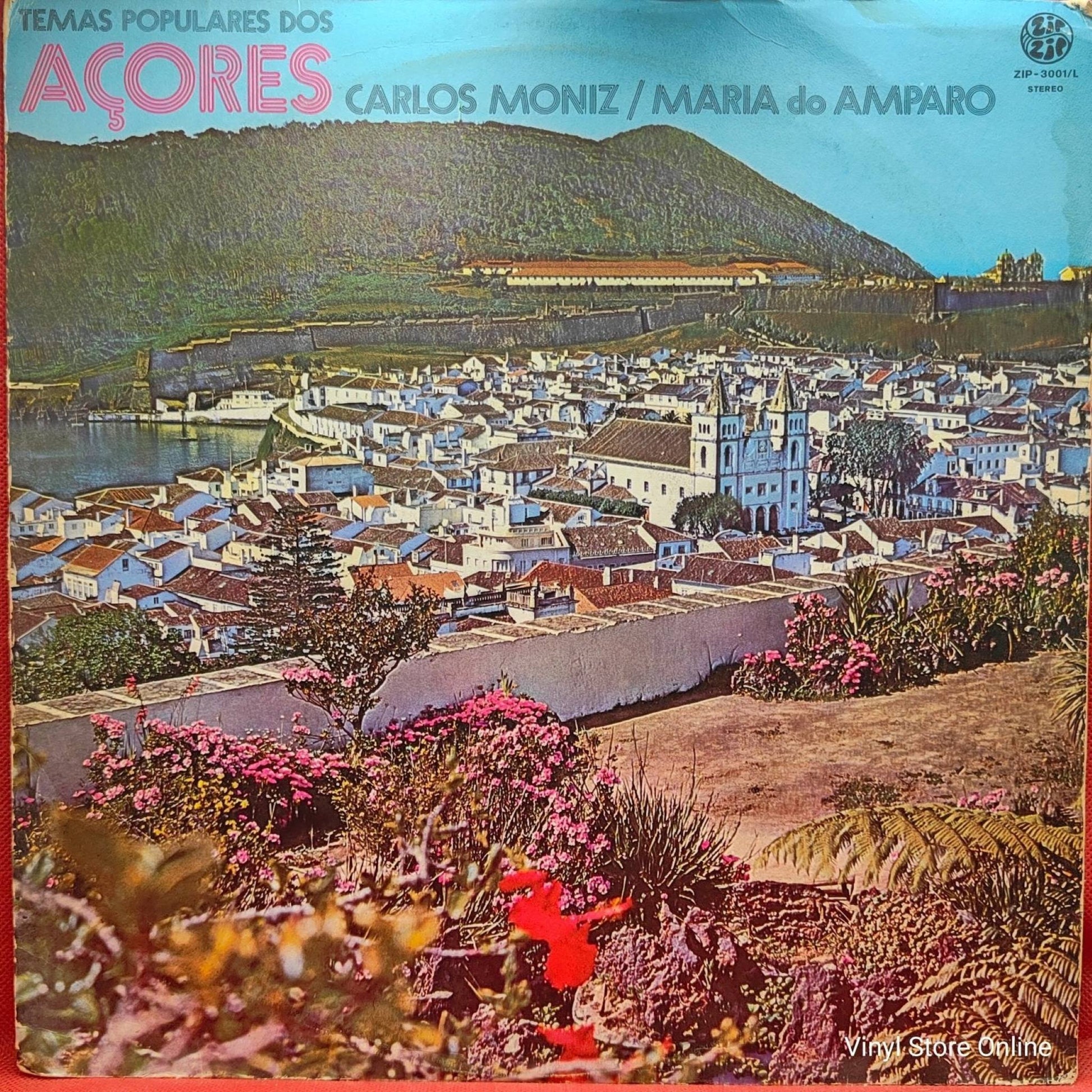 Carlos Moniz, Maria Do Amparo ‎– Temas Populares Dos Açores - Vinyl Store Online