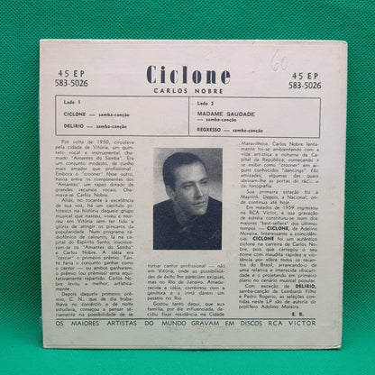 Carlos Nobre ‎– Ciclone - Vinyl Store Online