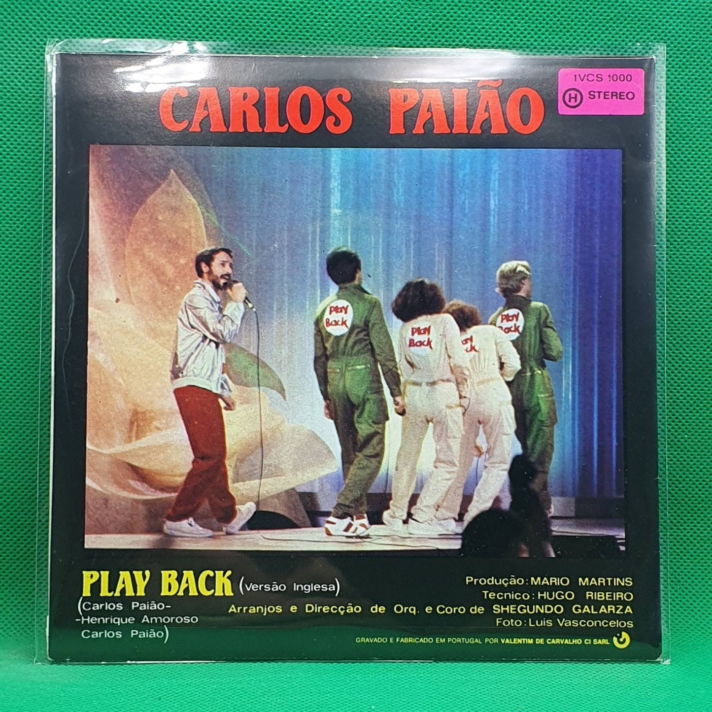 Carlos Paião ‎– Play Back - Vinyl Store Online