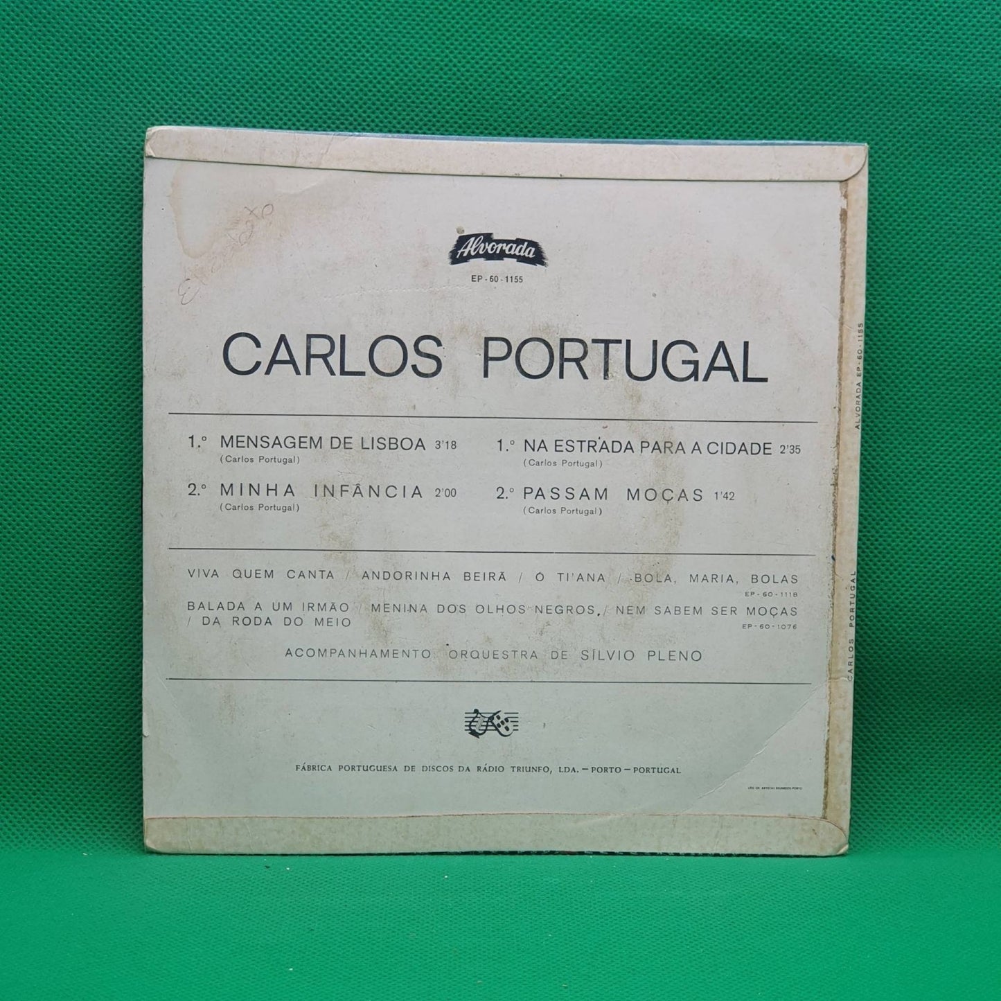 Carlos Portugal ‎– Mensagem De Lisboa - Vinyl Store Online