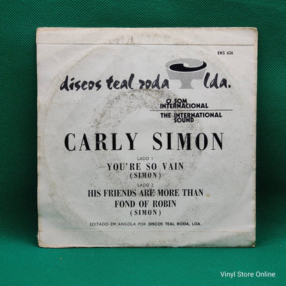 Carly Simon ‎– You're So Vain - Vinyl Store Online