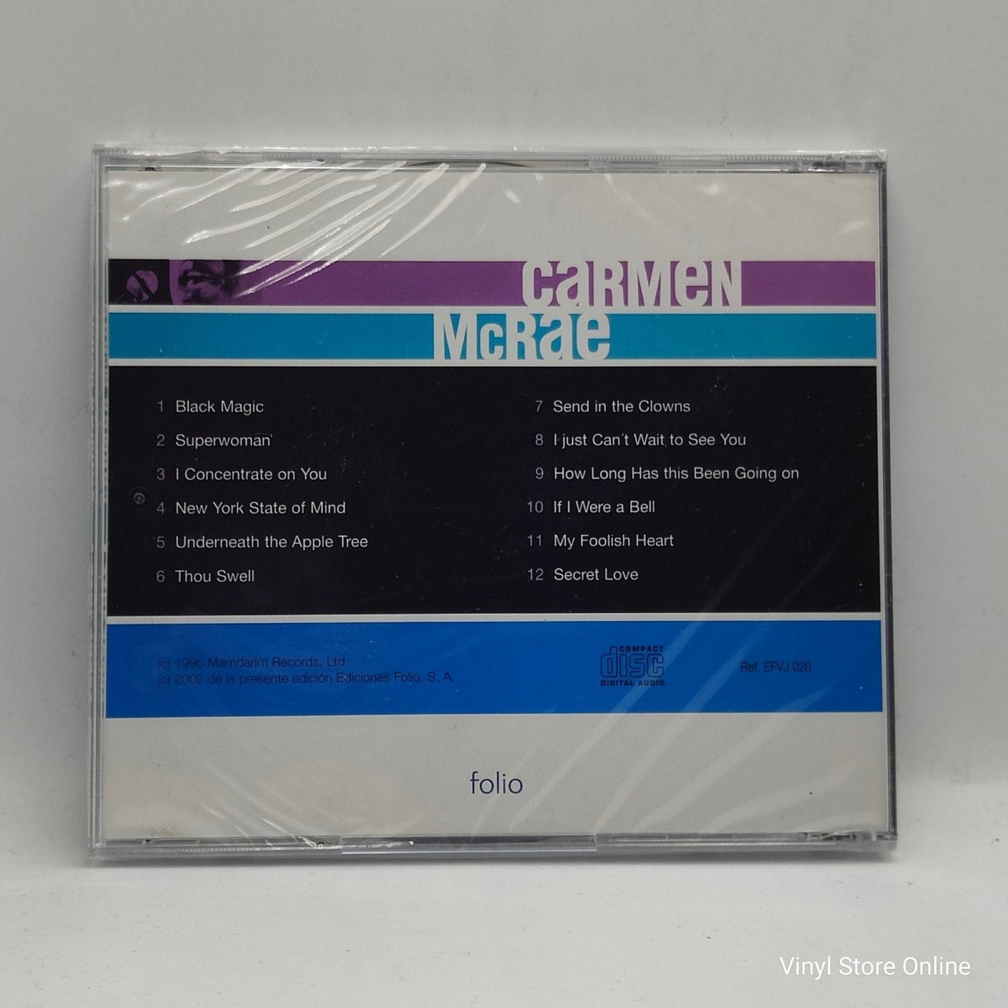 Carmen McRae – Vocal Jazz - Vinyl Store Online