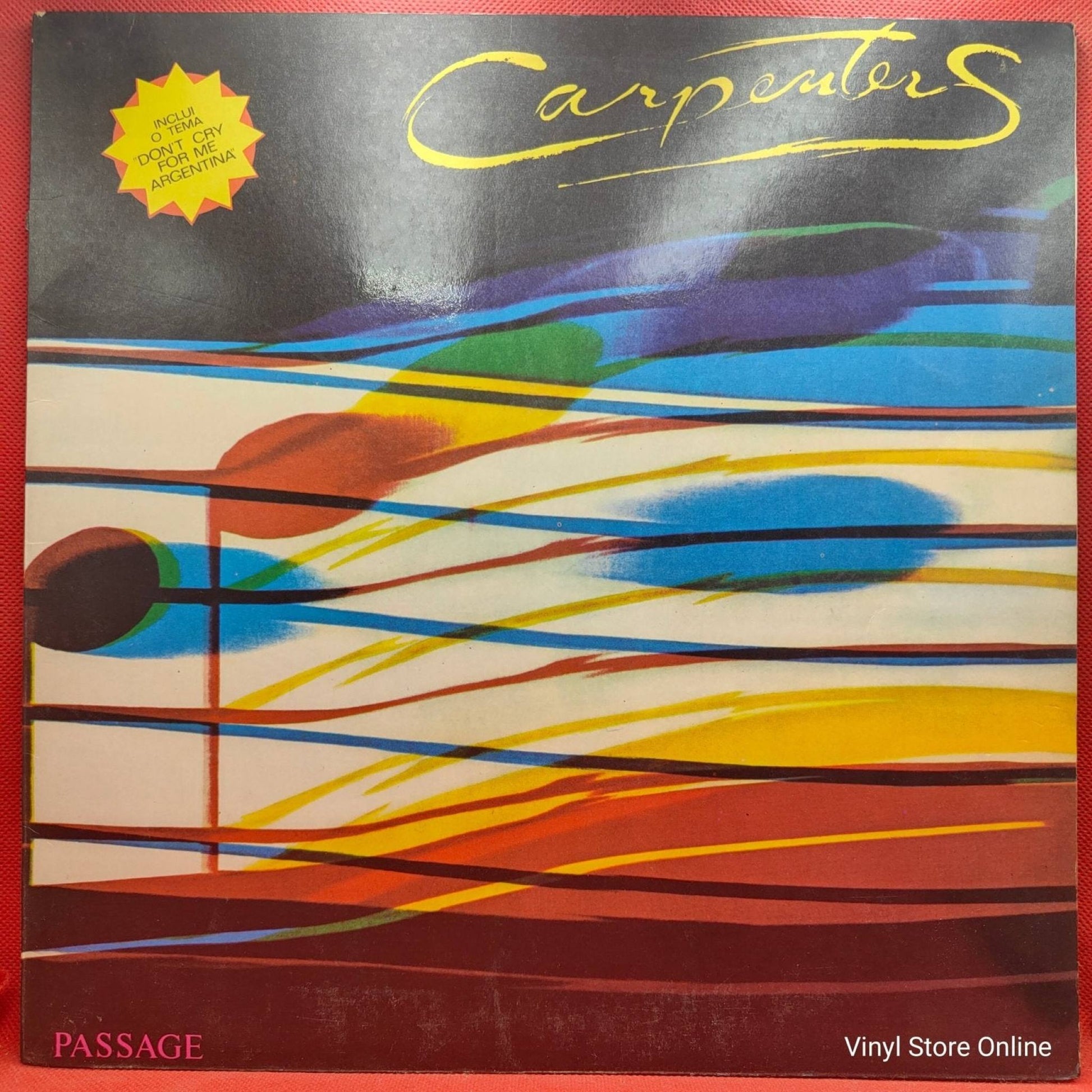 Carpenters ‎– Passage - Vinyl Store Online