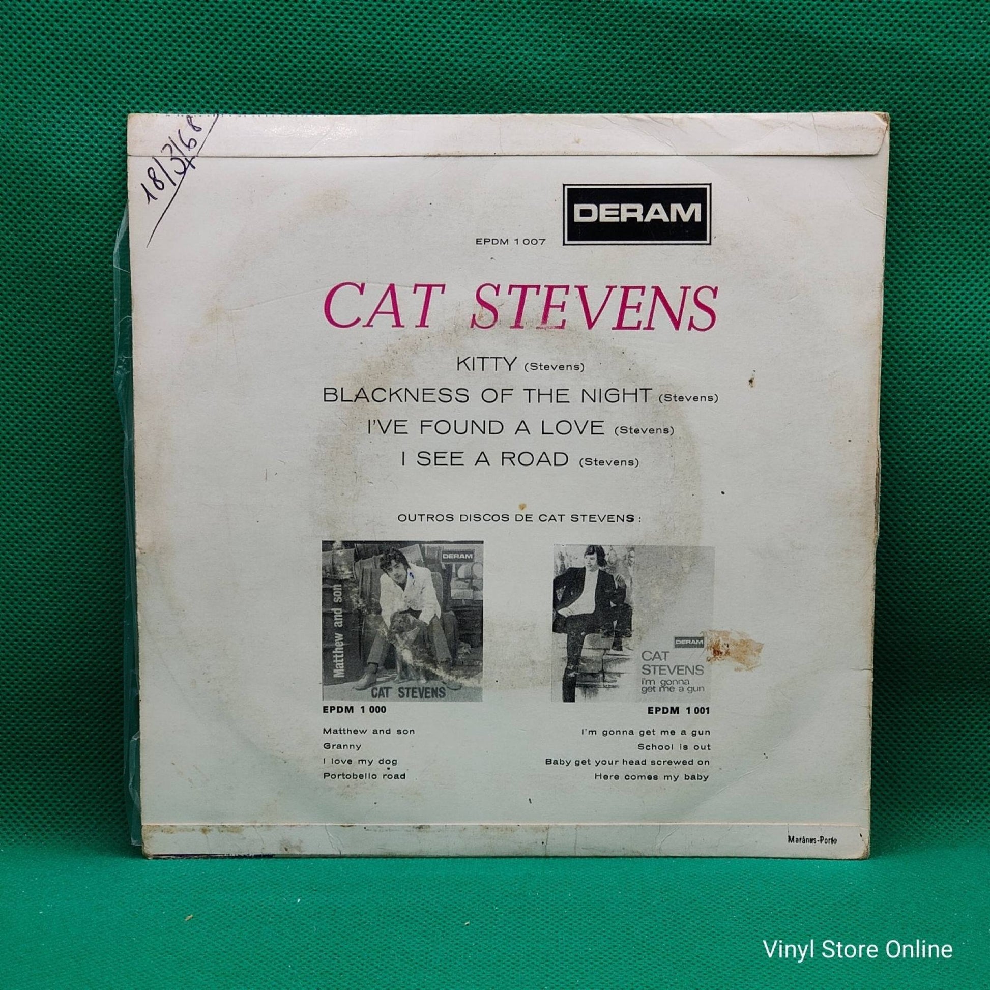 Cat Stevens ‎– Kitty - Vinyl Store Online