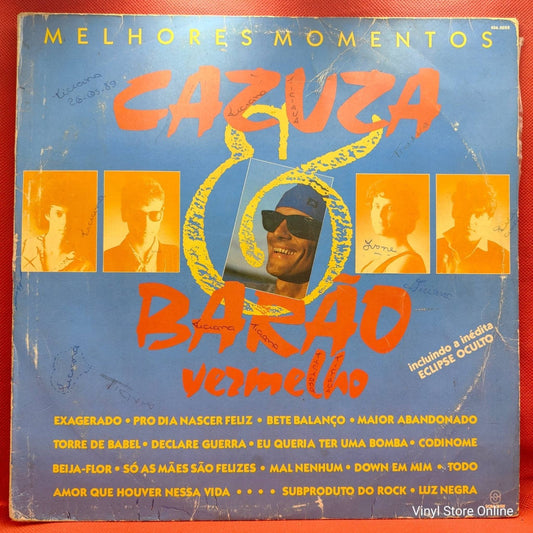 Cazuza & Barão Vermelho ‎– Melhores Momentos - Vinyl Store Online