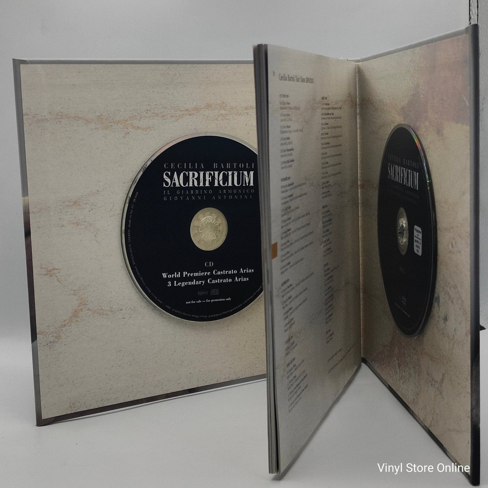 Cecilia Bartoli ‎– Sacrificium - Vinyl Store Online