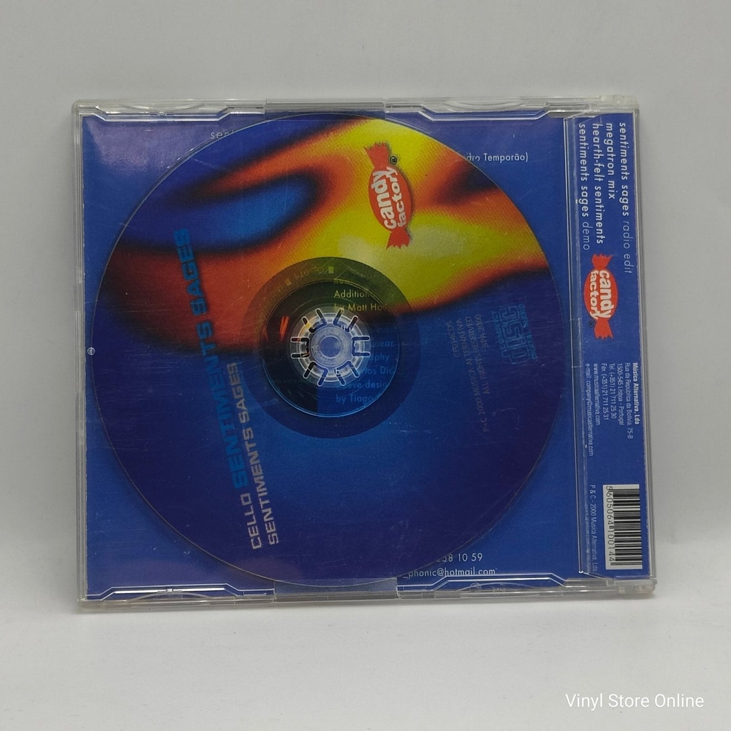 Cello ‎– Sentiments Sages - Vinyl Store Online