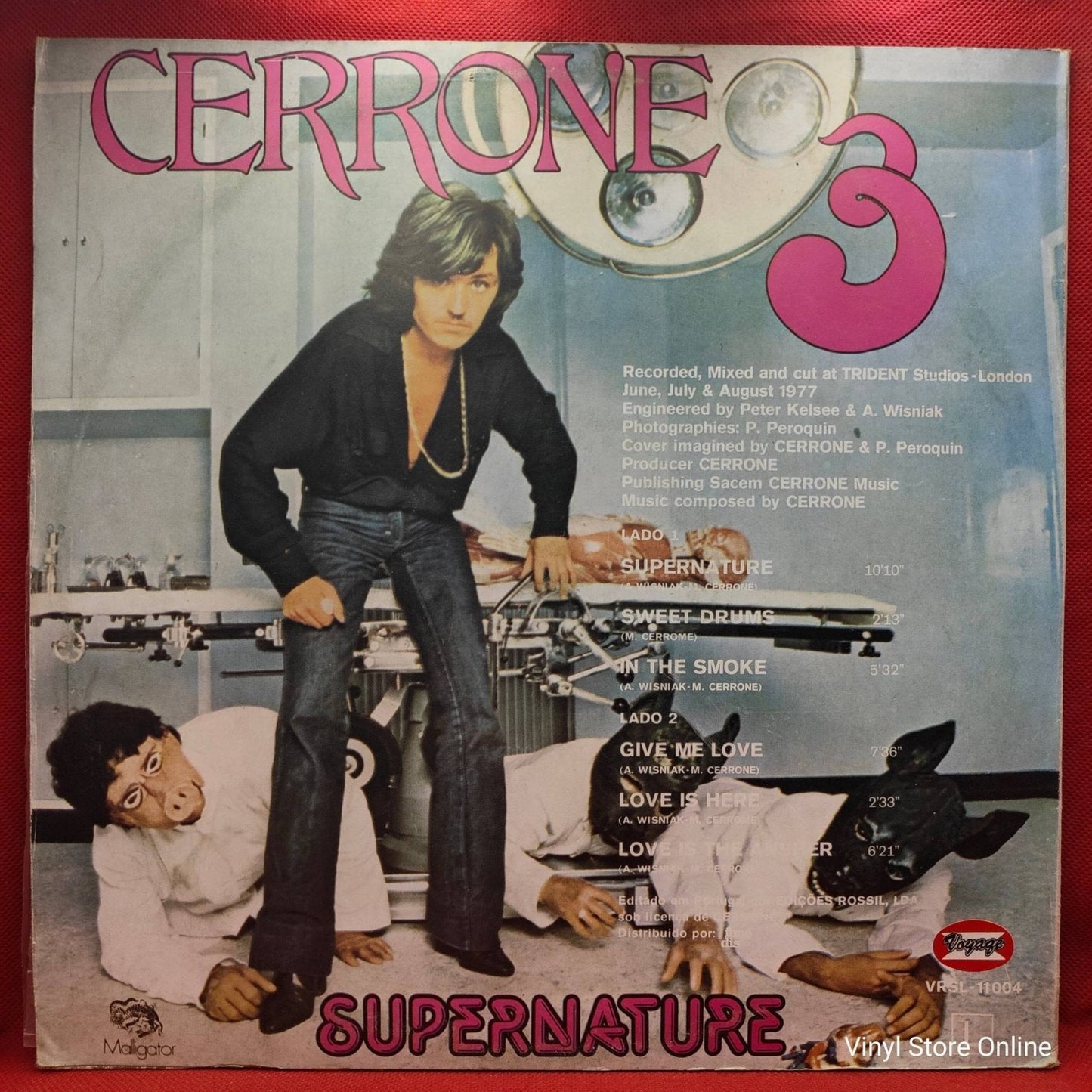 Cerrone ‎– Supernature - Vinyl Store Online