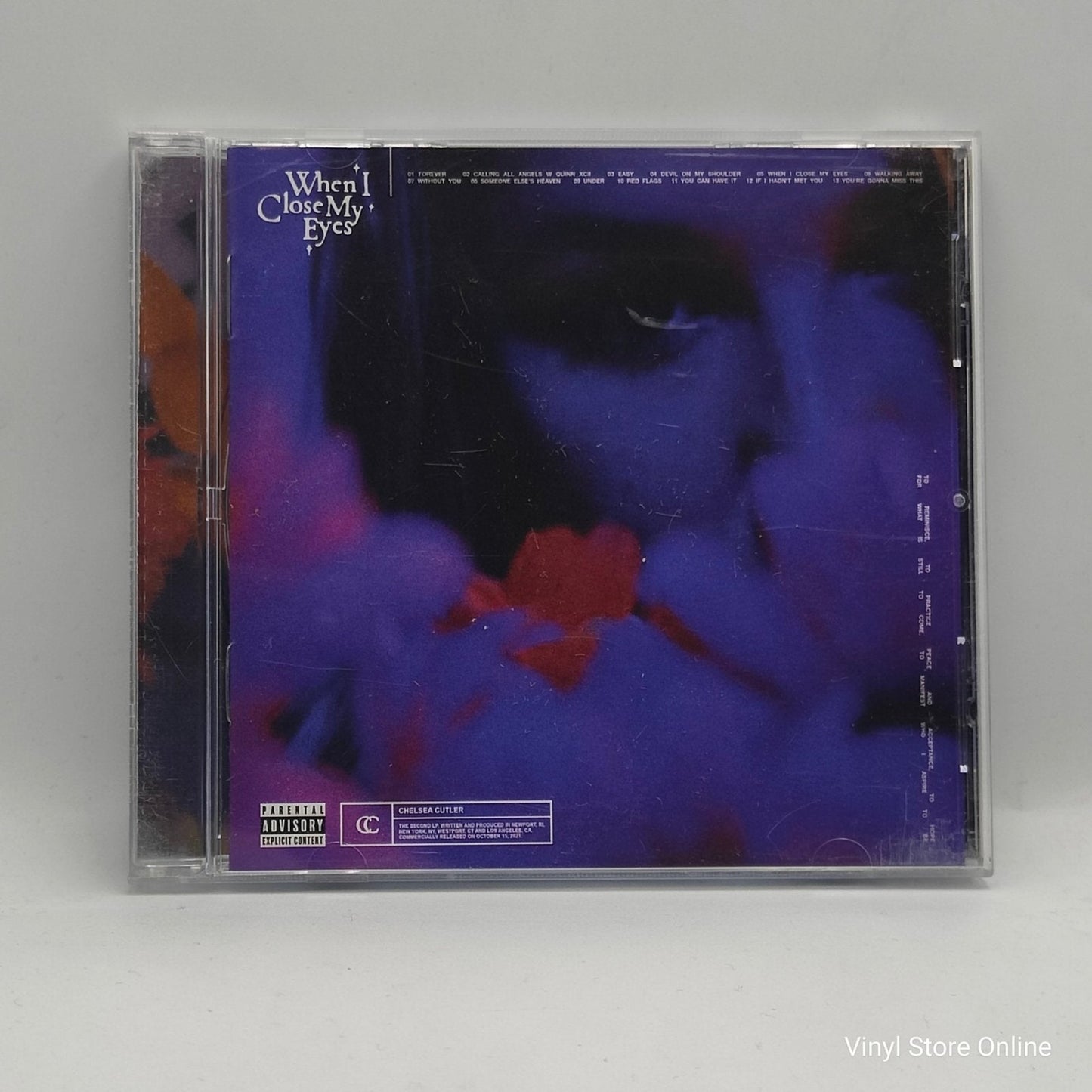 Chelsea Cutler ‎– When I Close My Eyes - Vinyl Store Online
