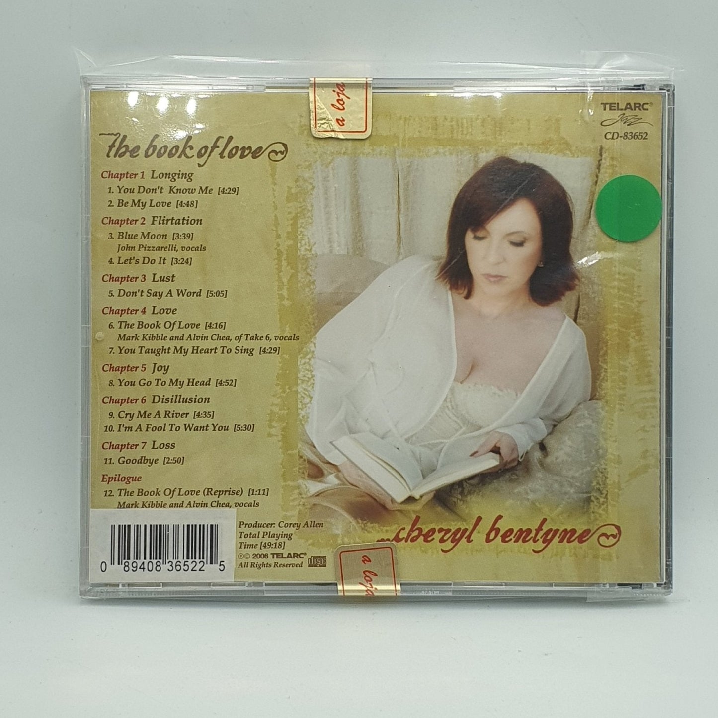 Cheryl Bentyne ‎– The Book Of Love - Vinyl Store Online