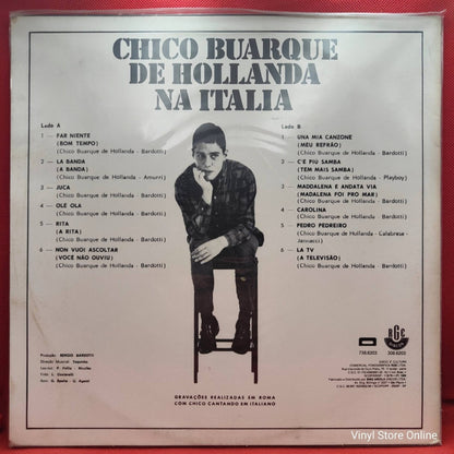 Chico Buarque De Hollanda ‎– Chico Buarque De Hollanda Na Italia - Vinyl Store Online