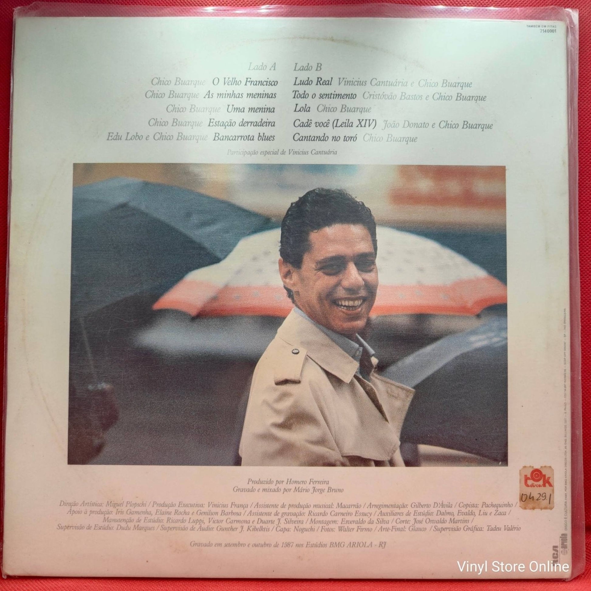 Chico Buarque ‎– Francisco - Vinyl Store Online