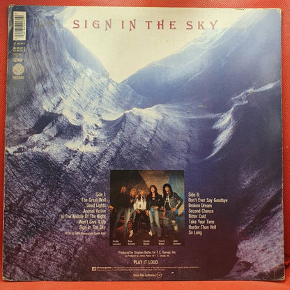 China ‎– Sign In The Sky - Vinyl Store Online