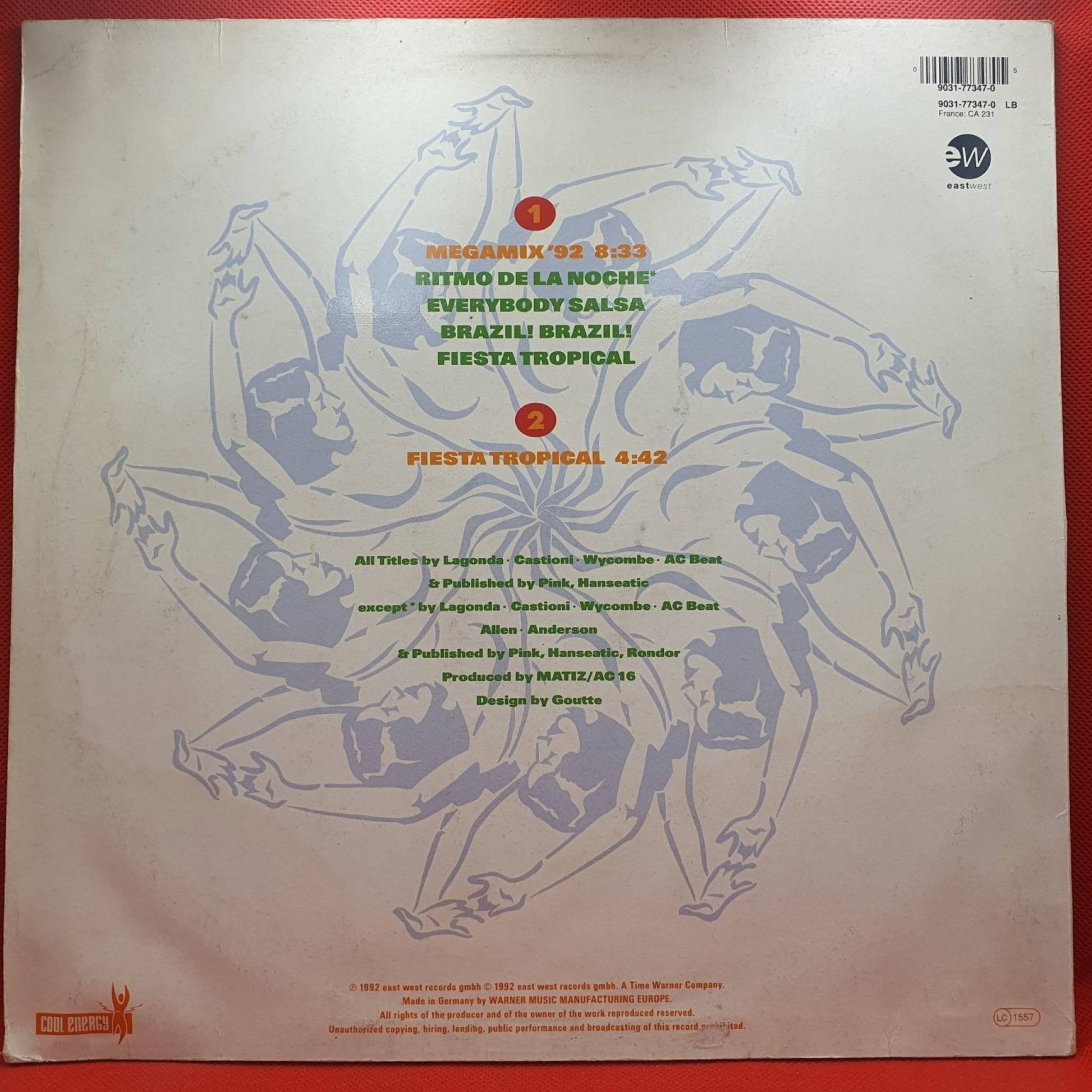 Chocolate ‎– Megamix '92 - Vinyl Store Online