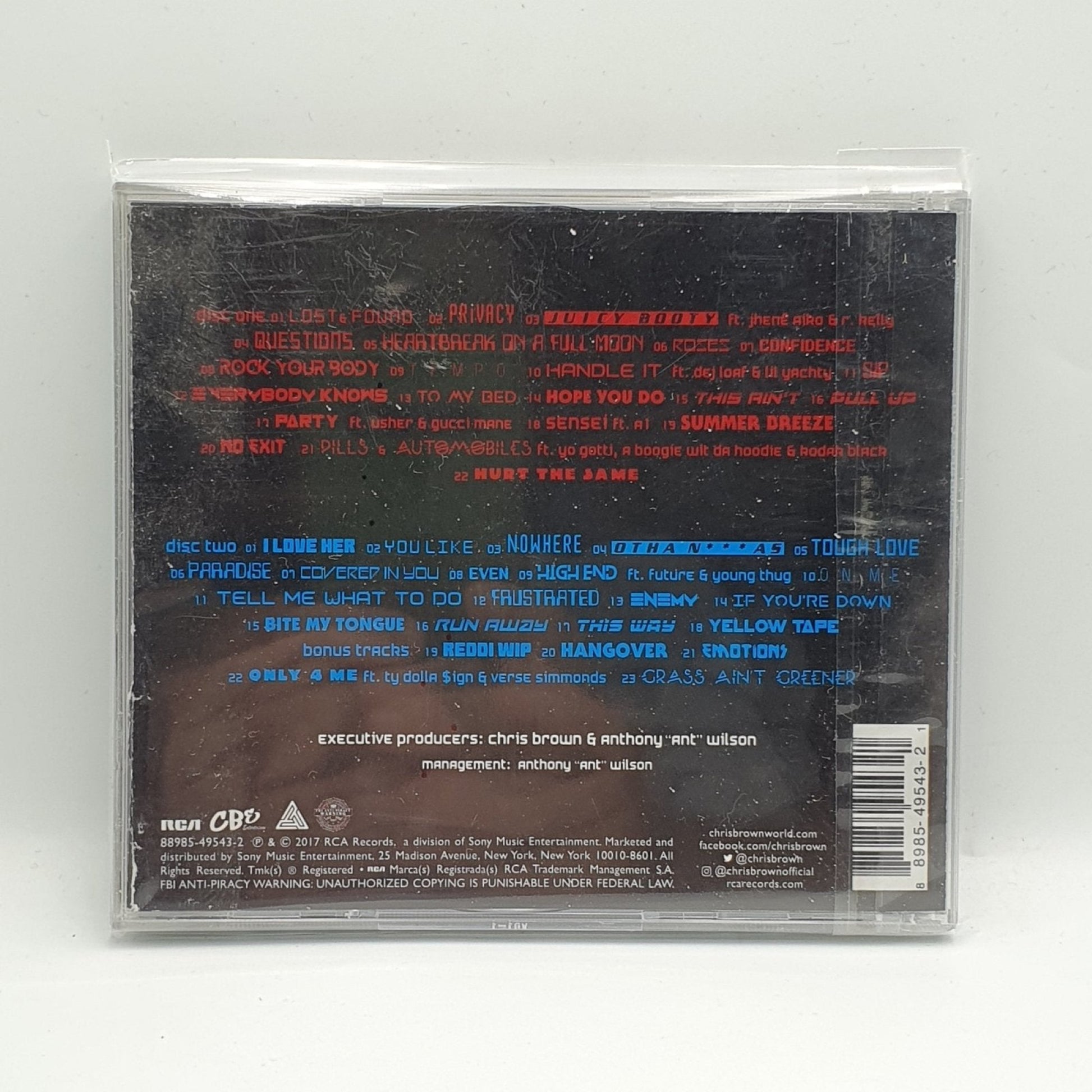 Chris Brown ‎– Heartbreak On A Full Moon - Vinyl Store Online