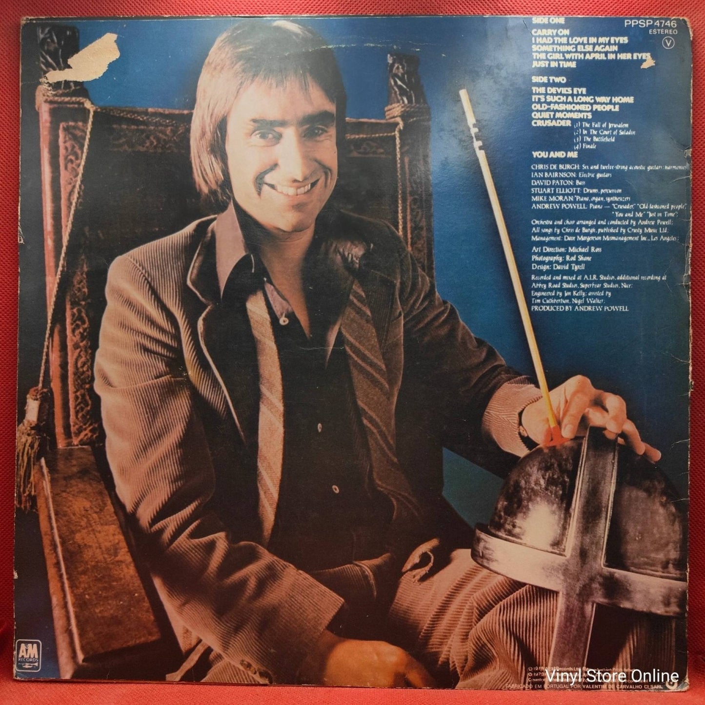 Chris de Burgh ‎– Crusader - Vinyl Store Online