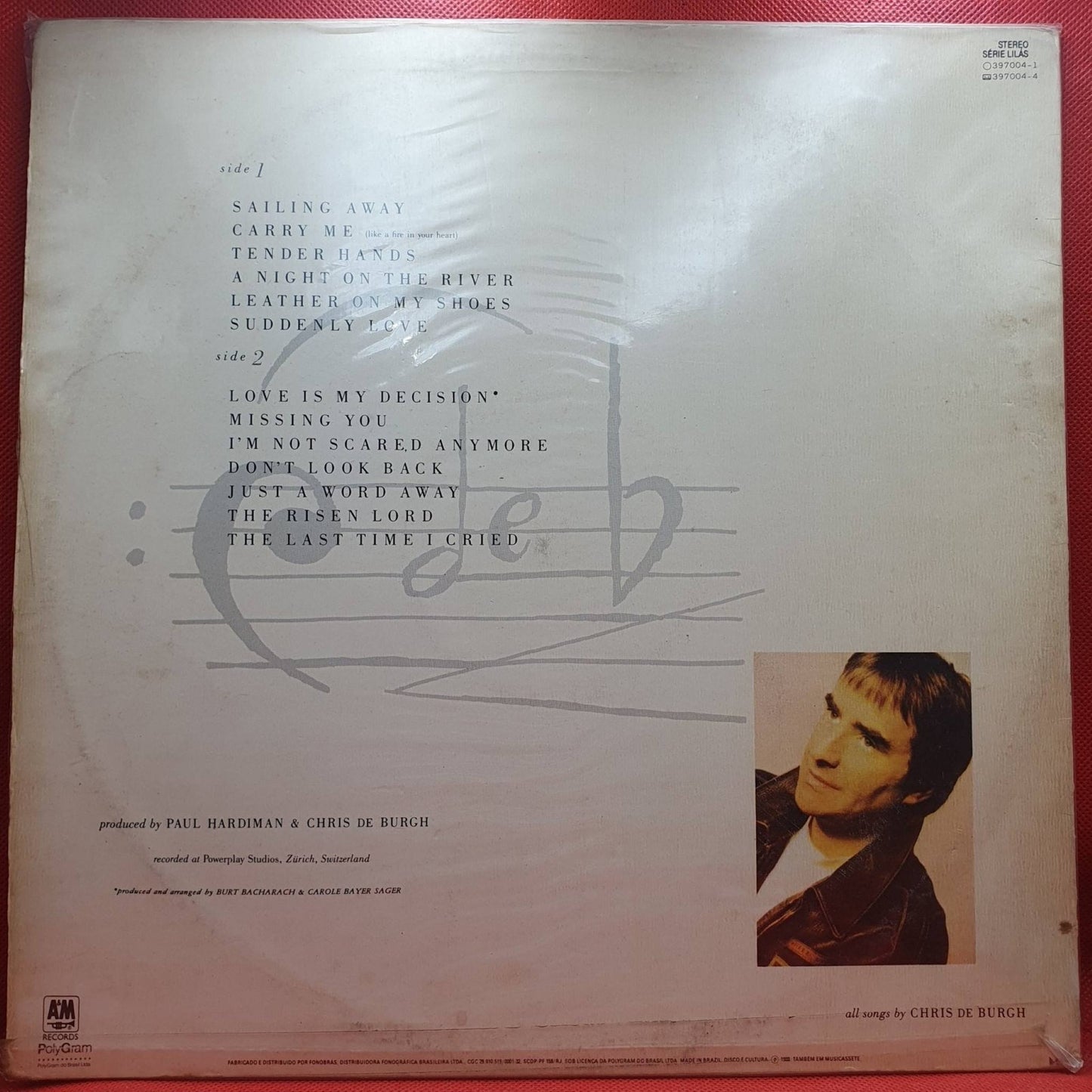 Chris de Burgh ‎– Flying Colours - Vinyl Store Online
