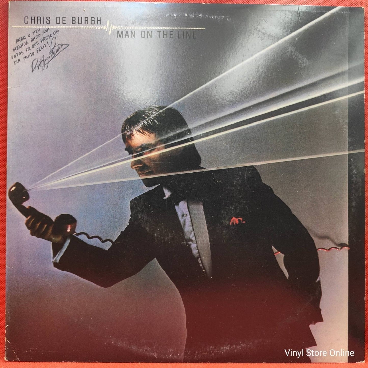 Chris De Burgh ‎– Man On The Line - Vinyl Store Online