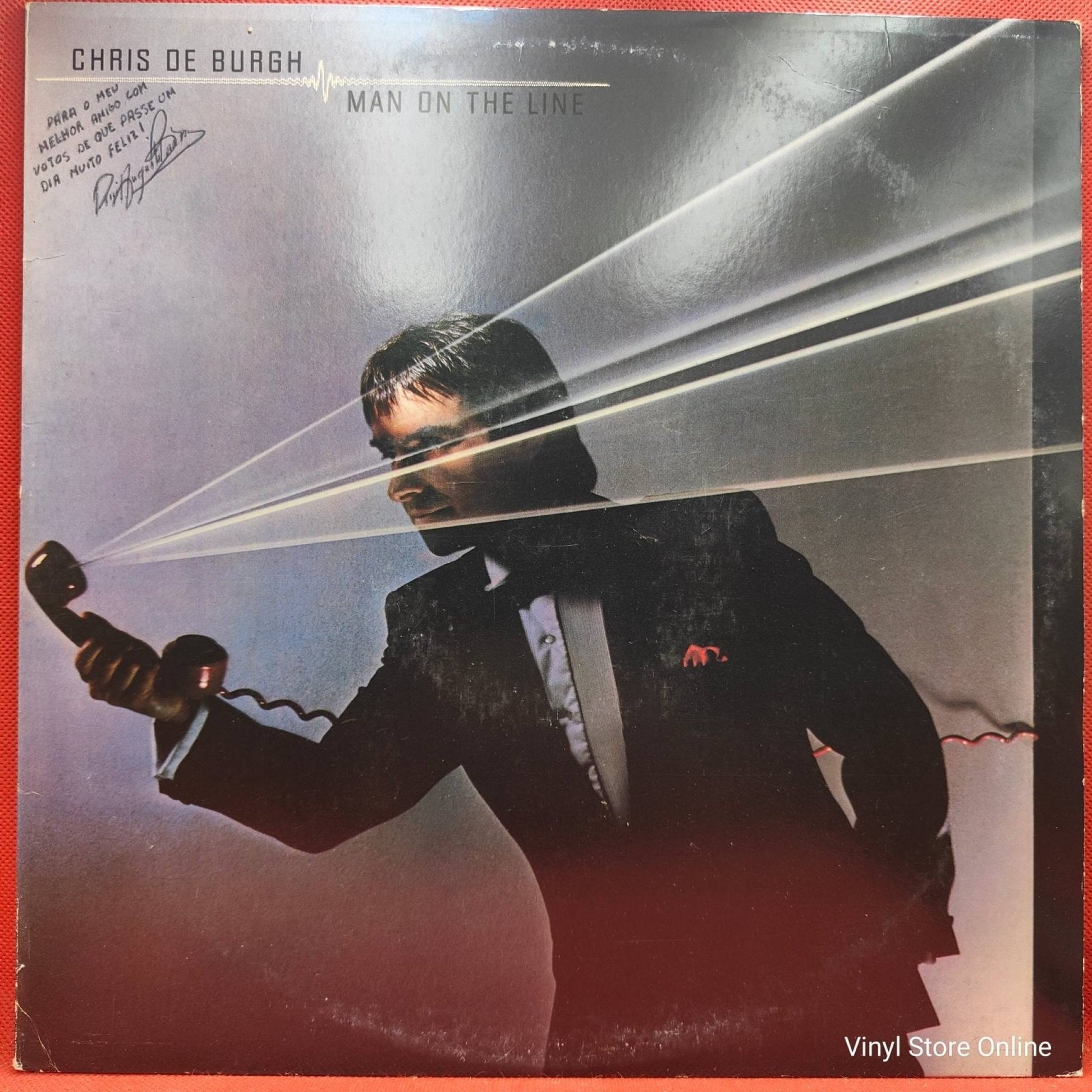 Chris De Burgh ‎– Man On The Line - Vinyl Store Online