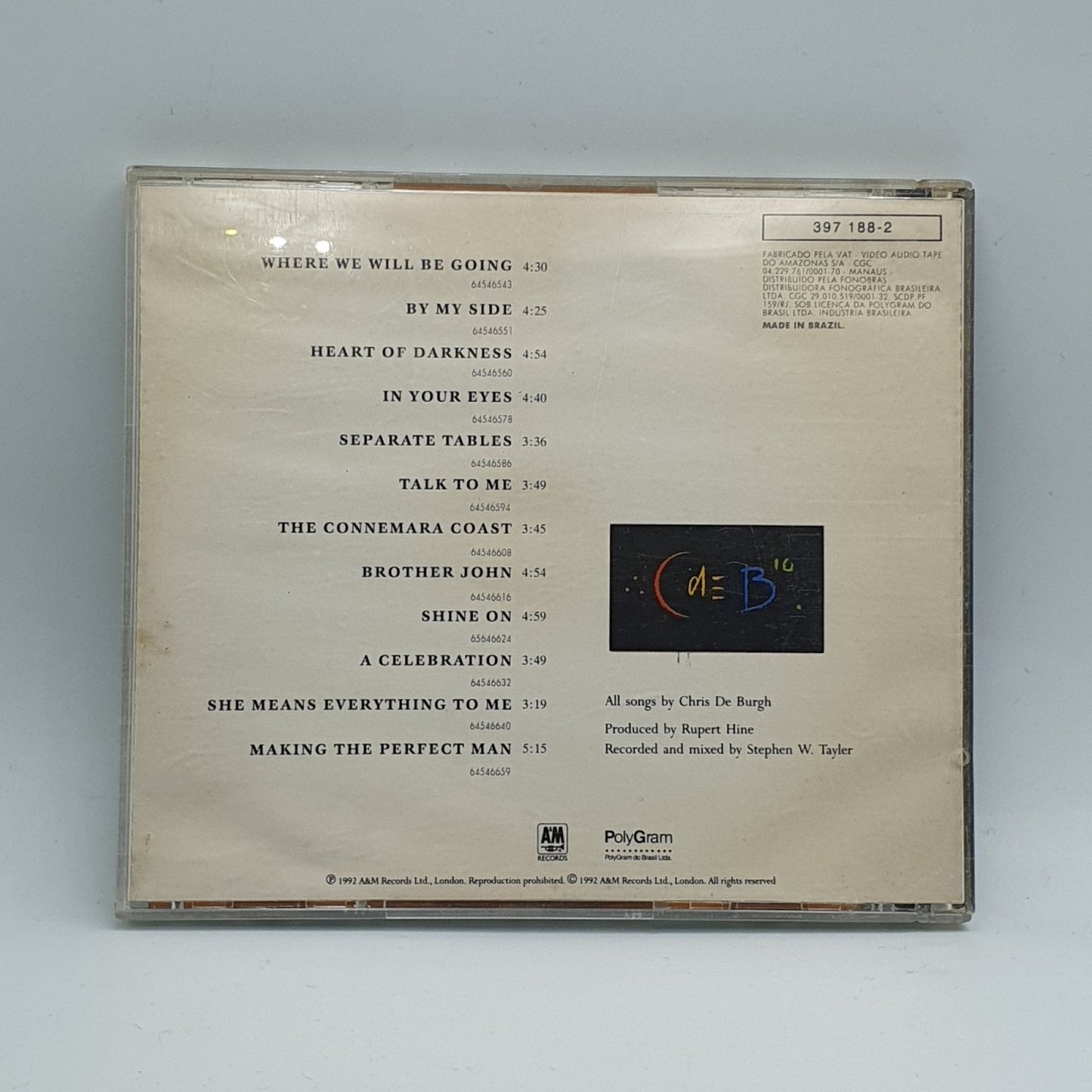 Chris De Burgh – Power Of Ten - Vinyl Store Online