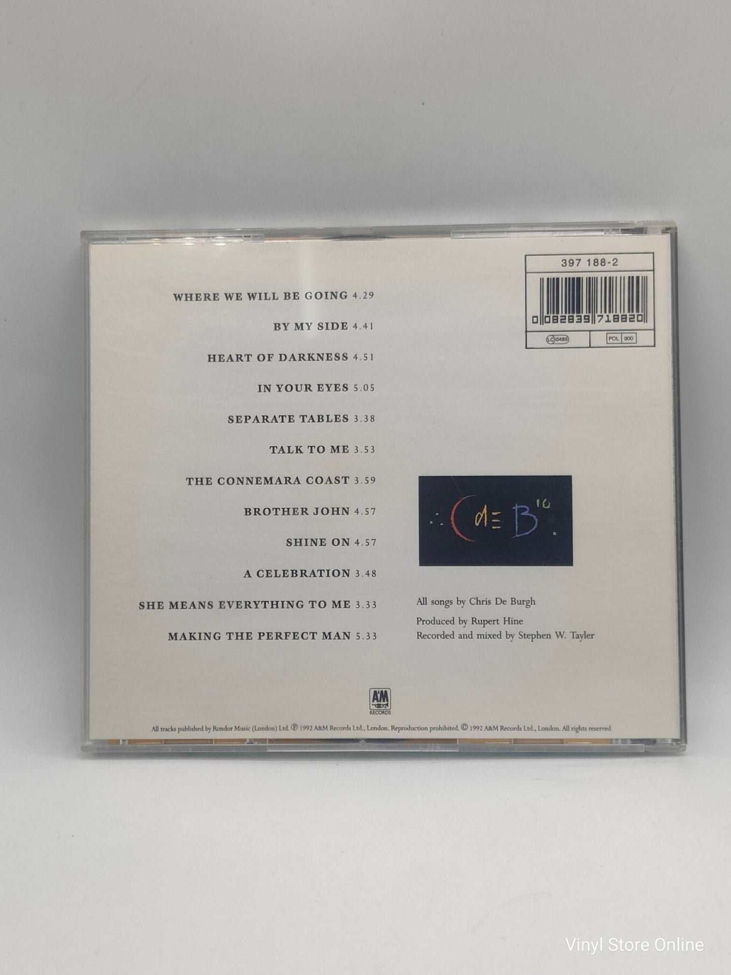 Chris de Burgh ‎– Power Of Ten - Vinyl Store Online